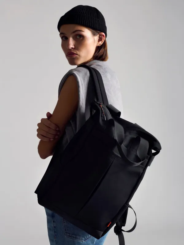 Utility Backpack in Black sold by Brooklyn Industries