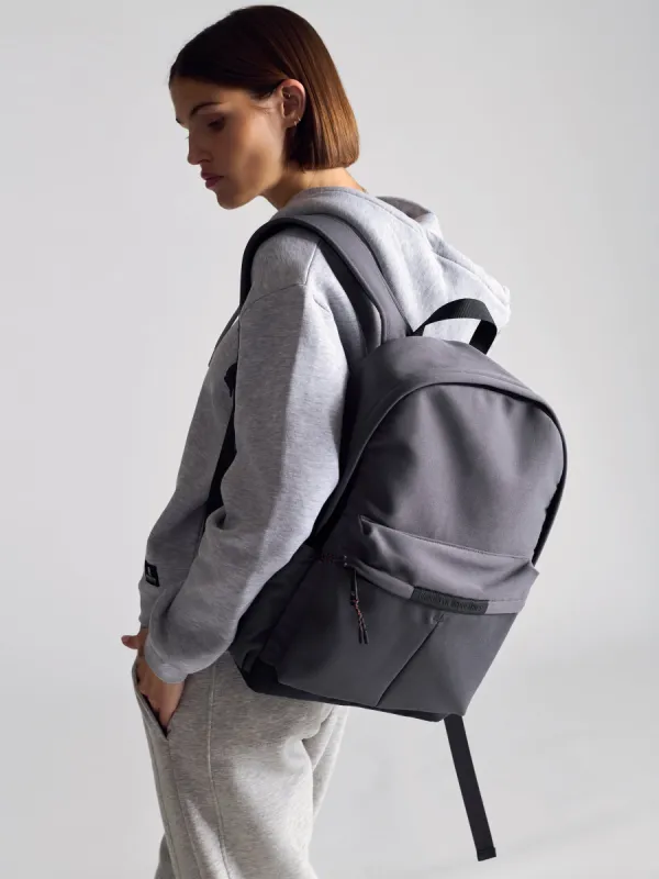 Backpack in Dark Grey sold by Brooklyn Industries