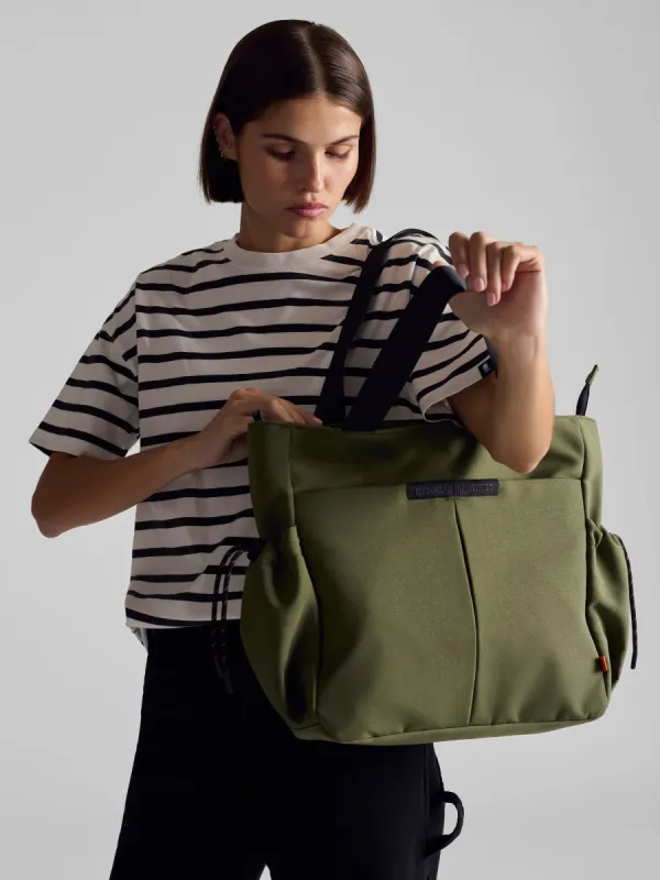 Tote Bag in Forest sold by Brooklyn Industries