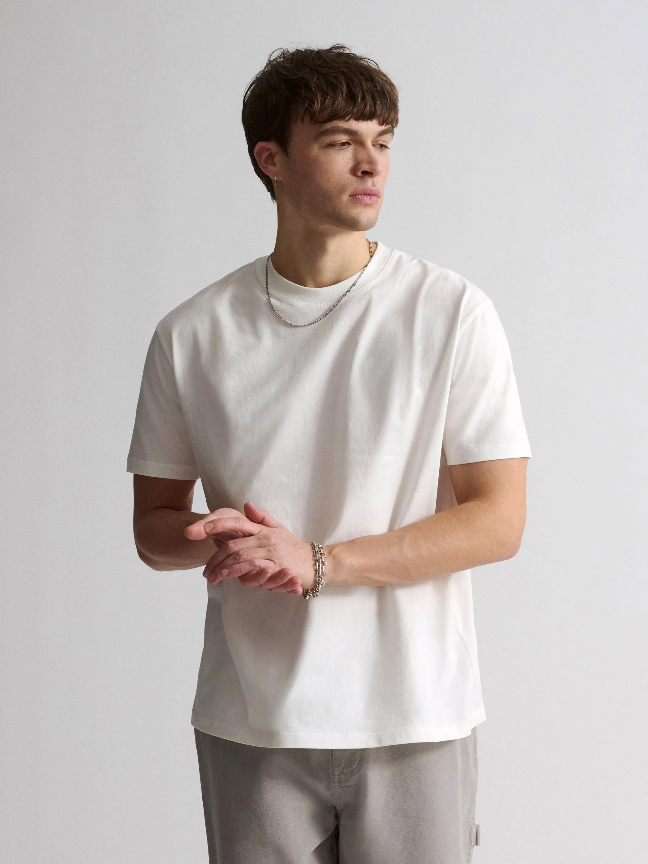 Men's Brooklyn Vintage Graphic T-Shirt In Antique White sold by Brooklyn Industries product image thumbnail 2