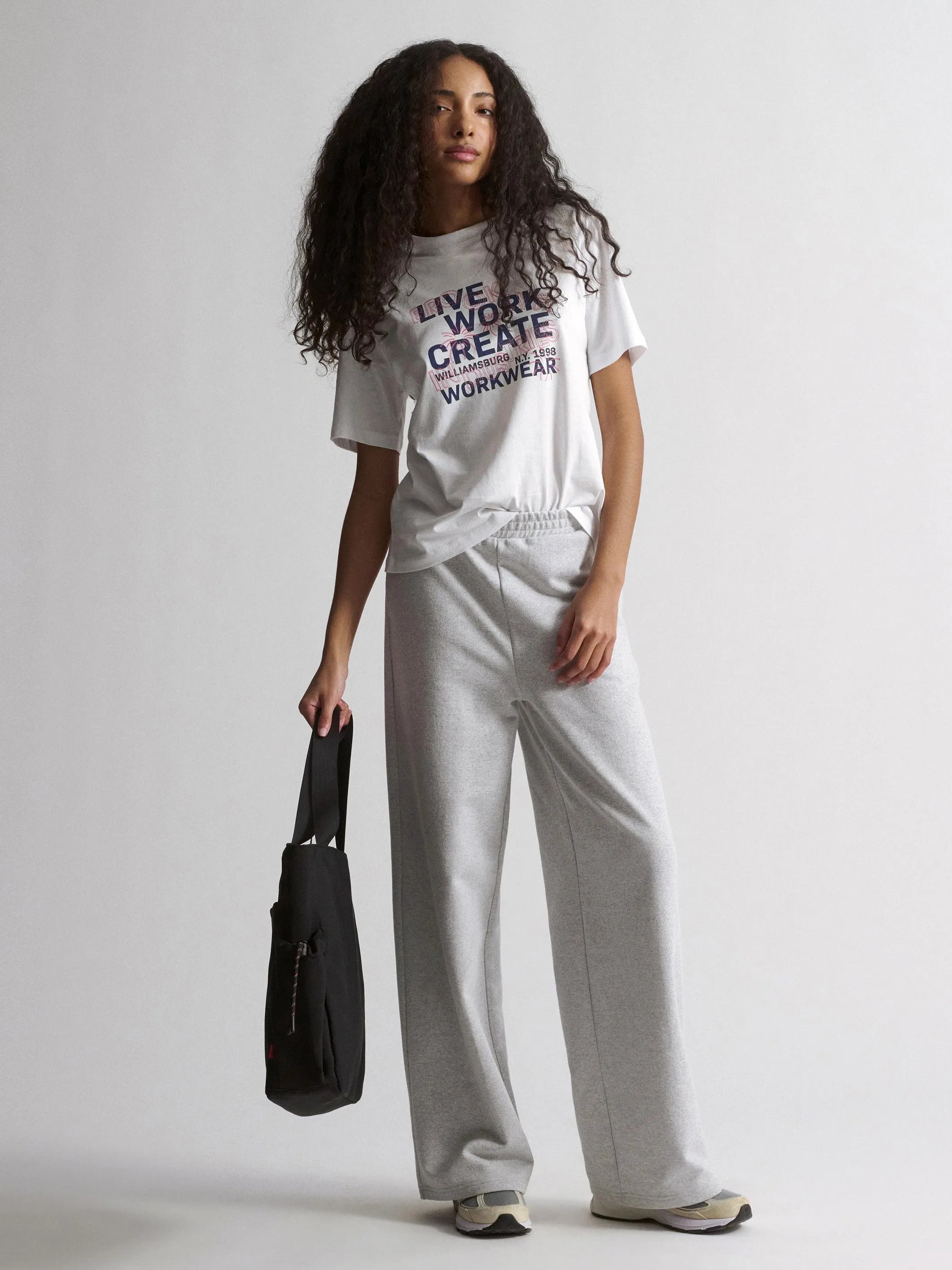 Women's Brooklyn Live Work Create T-Shirt In White sold by Brooklyn Industries product image thumbnail 2