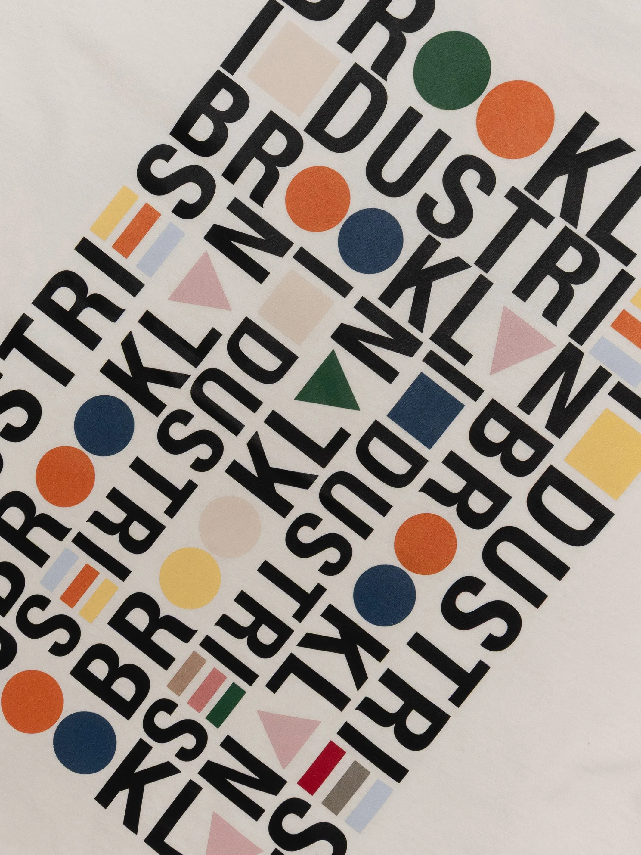 Women's Brooklyn Industries Loose Fit T-Shirt In Antique White sold by Brooklyn Industries product image thumbnail 5