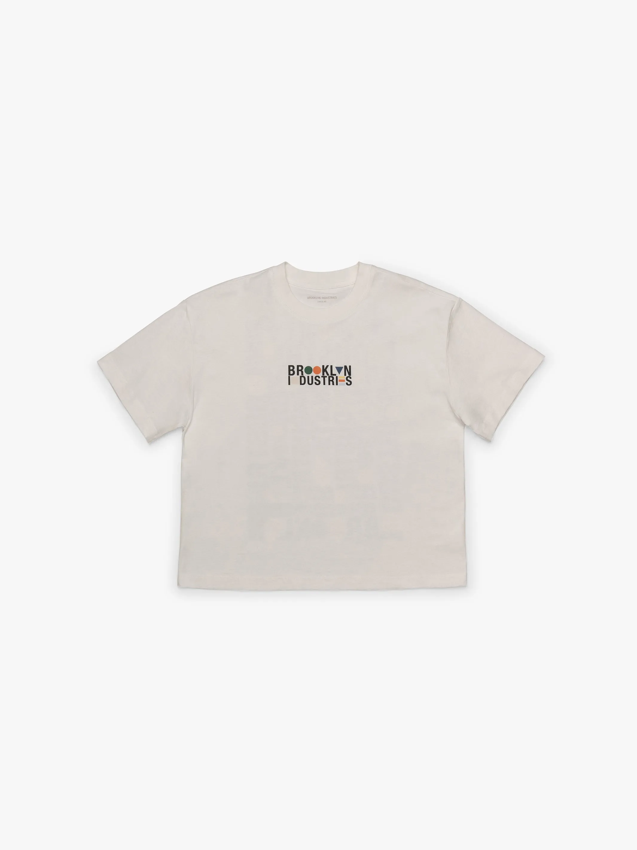 Women's Brooklyn Industries Loose Fit T-Shirt In Antique White sold by Brooklyn Industries product image thumbnail 4