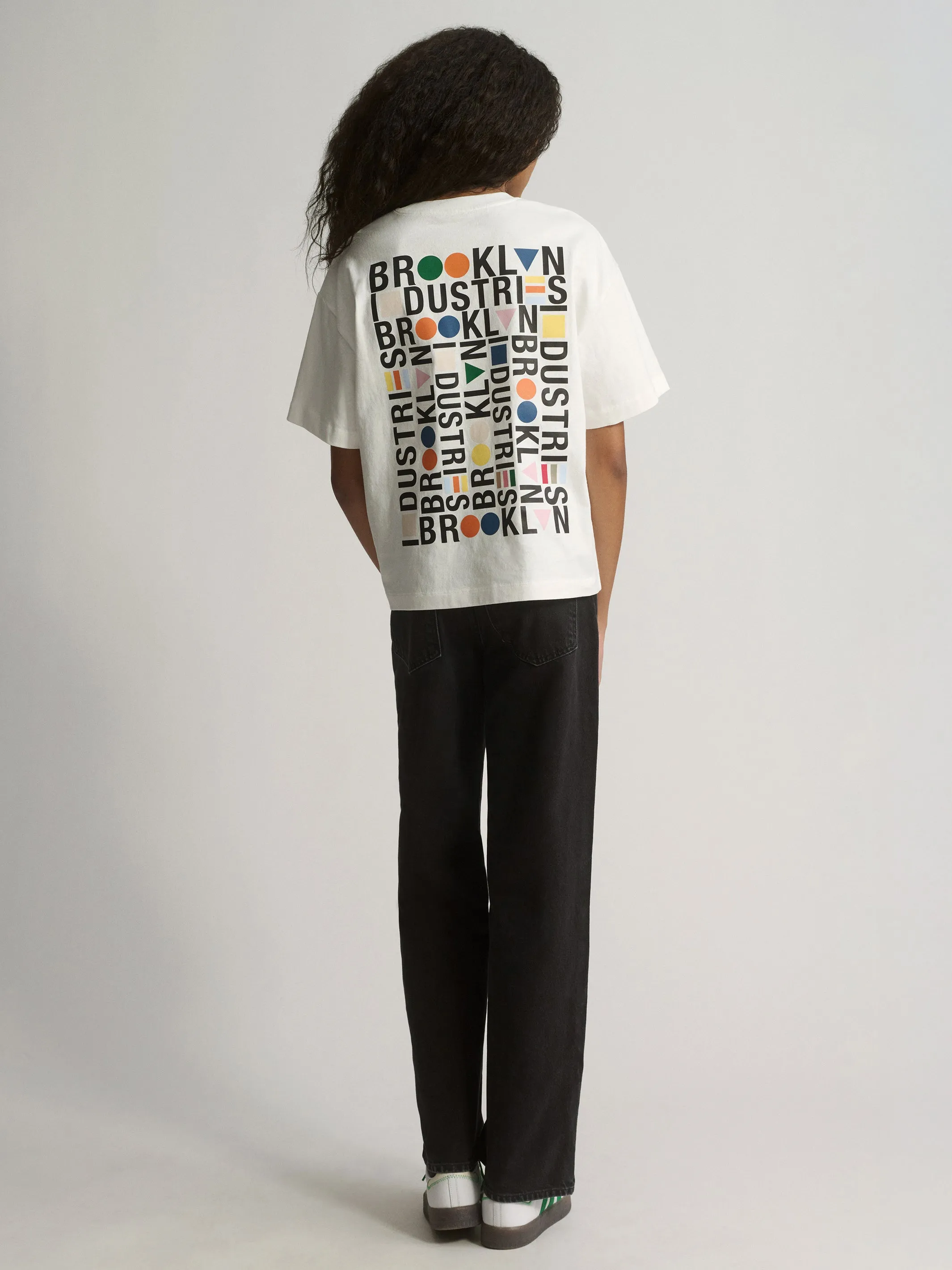 Women's Brooklyn Industries Loose Fit T-Shirt In Antique White sold by Brooklyn Industries product image thumbnail 3