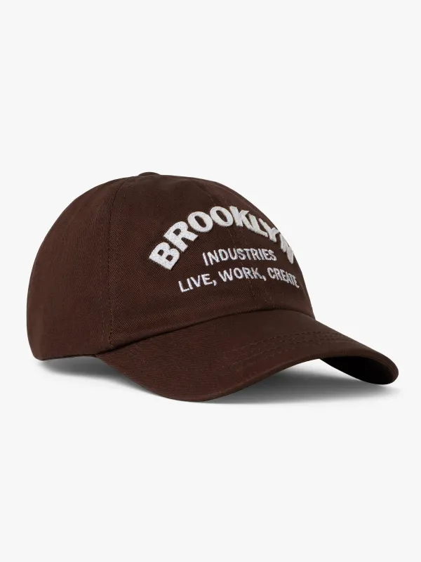 Brooklyn Industries Cap in Chocolate Martini sold by Brooklyn Industries