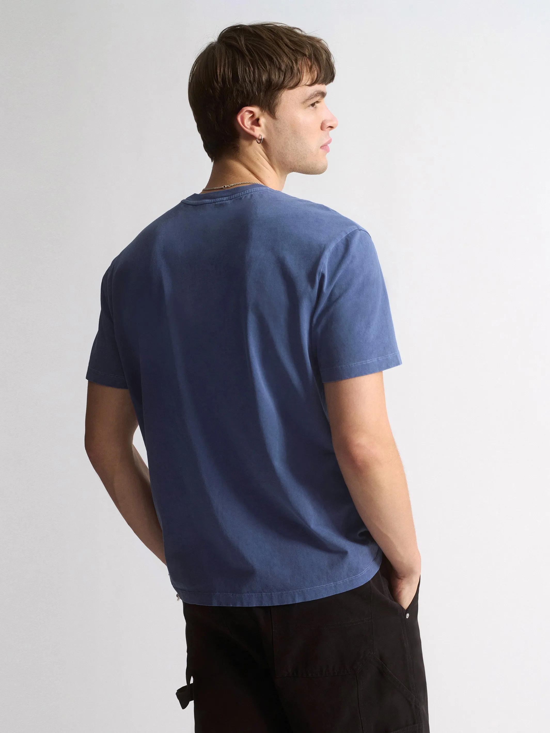Men's Brooklyn Graphic T-Shirt In Medieval Blue sold by Brooklyn Industries product image thumbnail 2