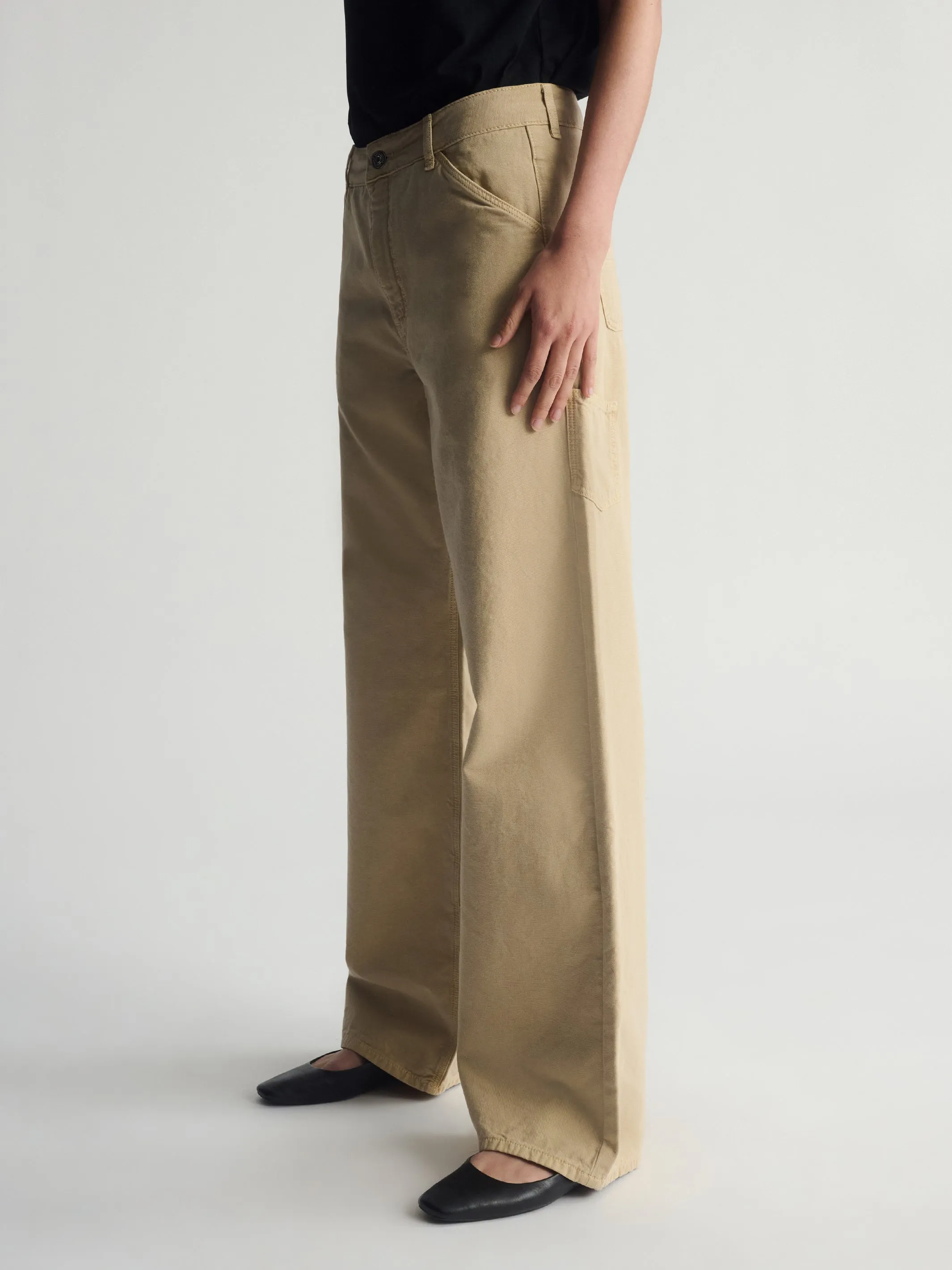Women's Brooklyn Carpenter Pants In Incense sold by Brooklyn Industries product image thumbnail 2