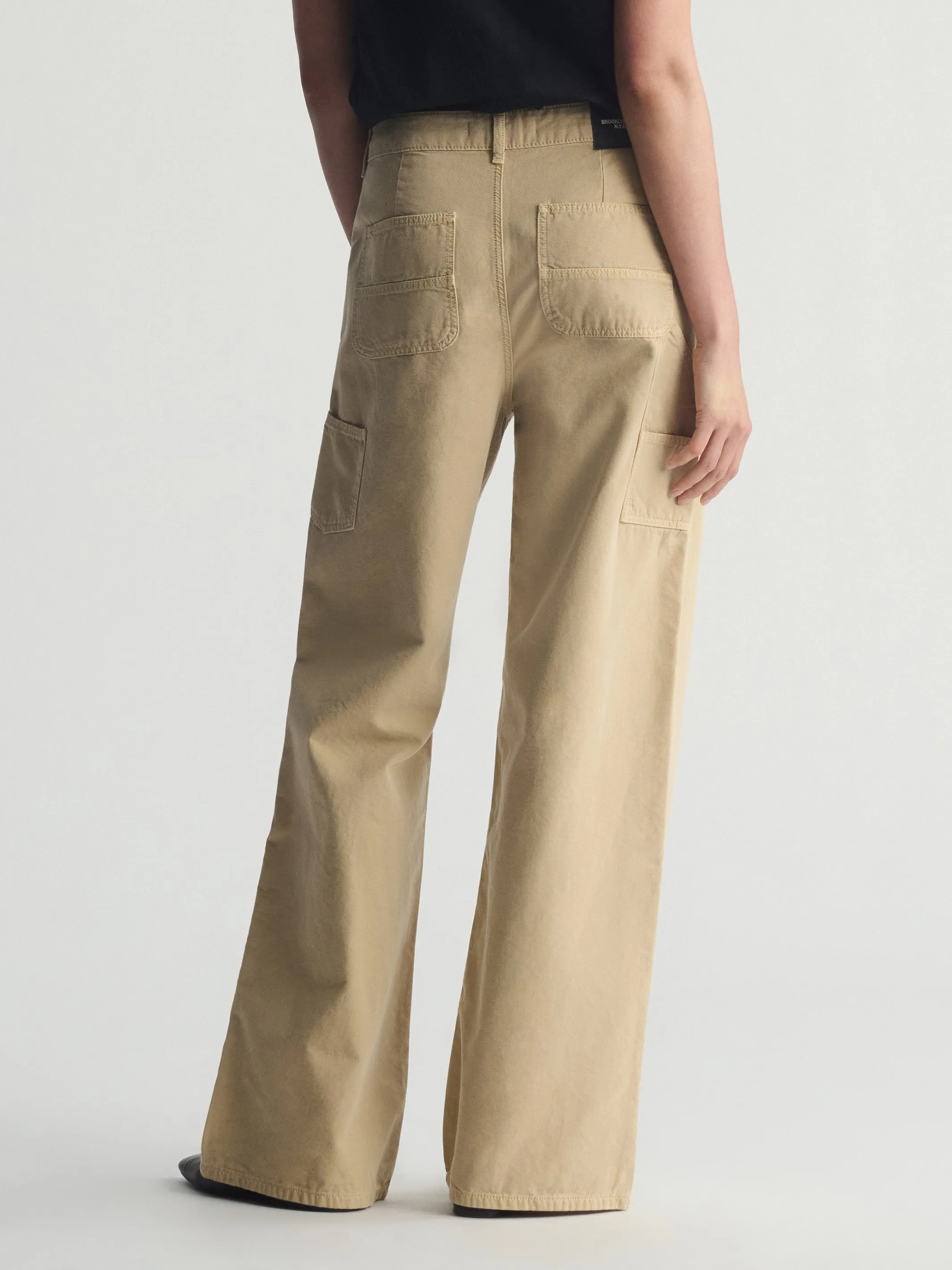 Women's Brooklyn Carpenter Pants In Incense sold by Brooklyn Industries product image thumbnail 3