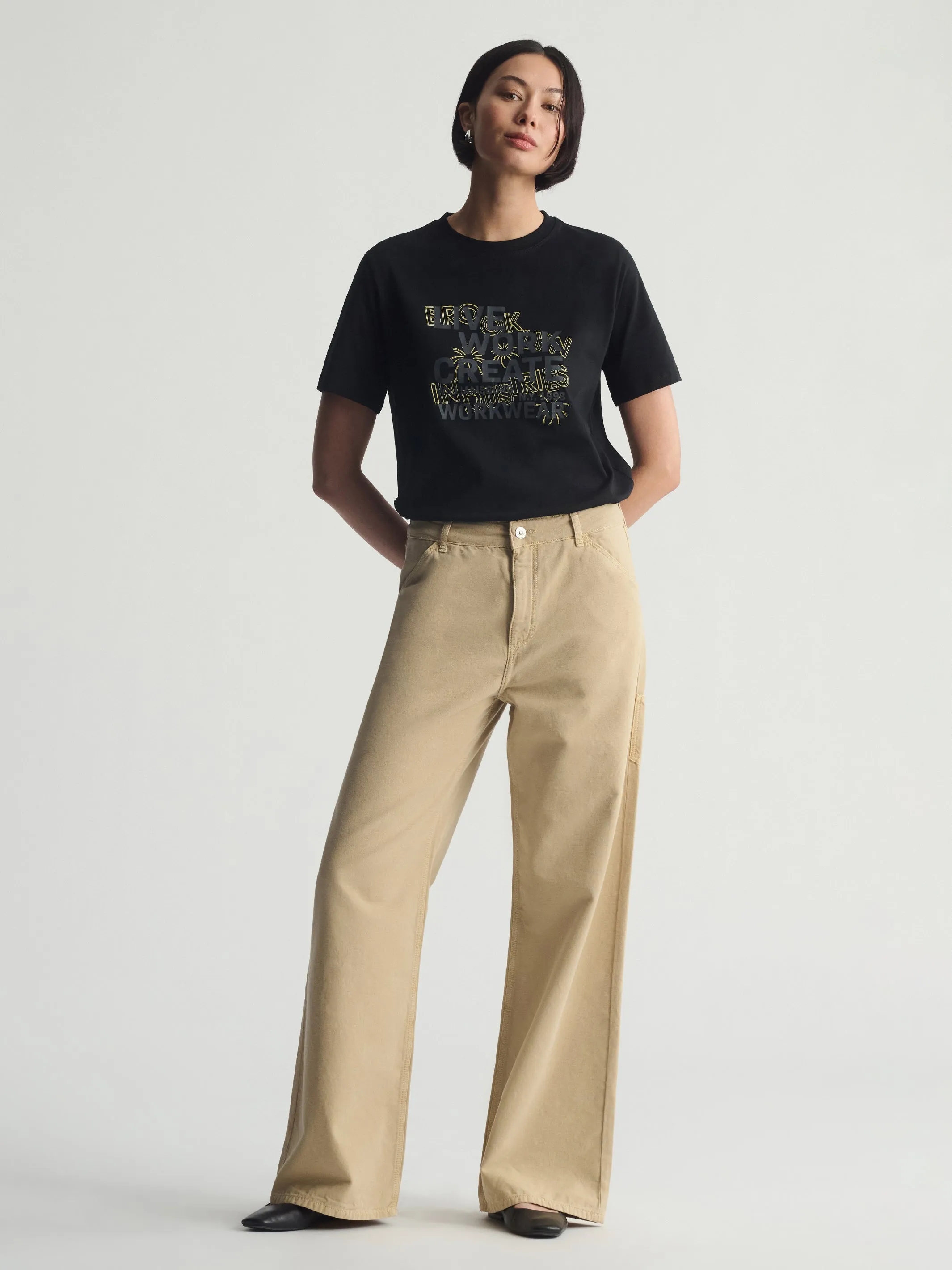 Women's Brooklyn Carpenter Pants In Incense sold by Brooklyn Industries
