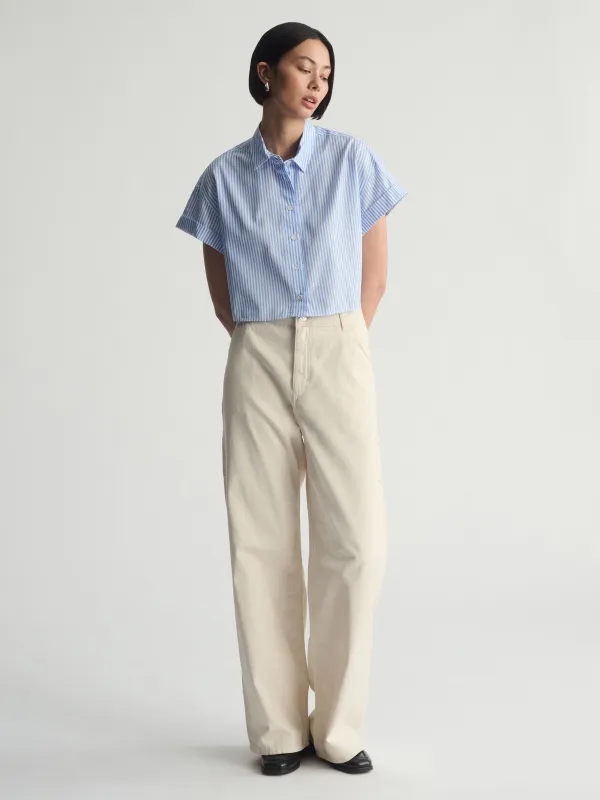 Women's Brooklyn Carpenter Pants In Turtledove sold by Brooklyn Industries