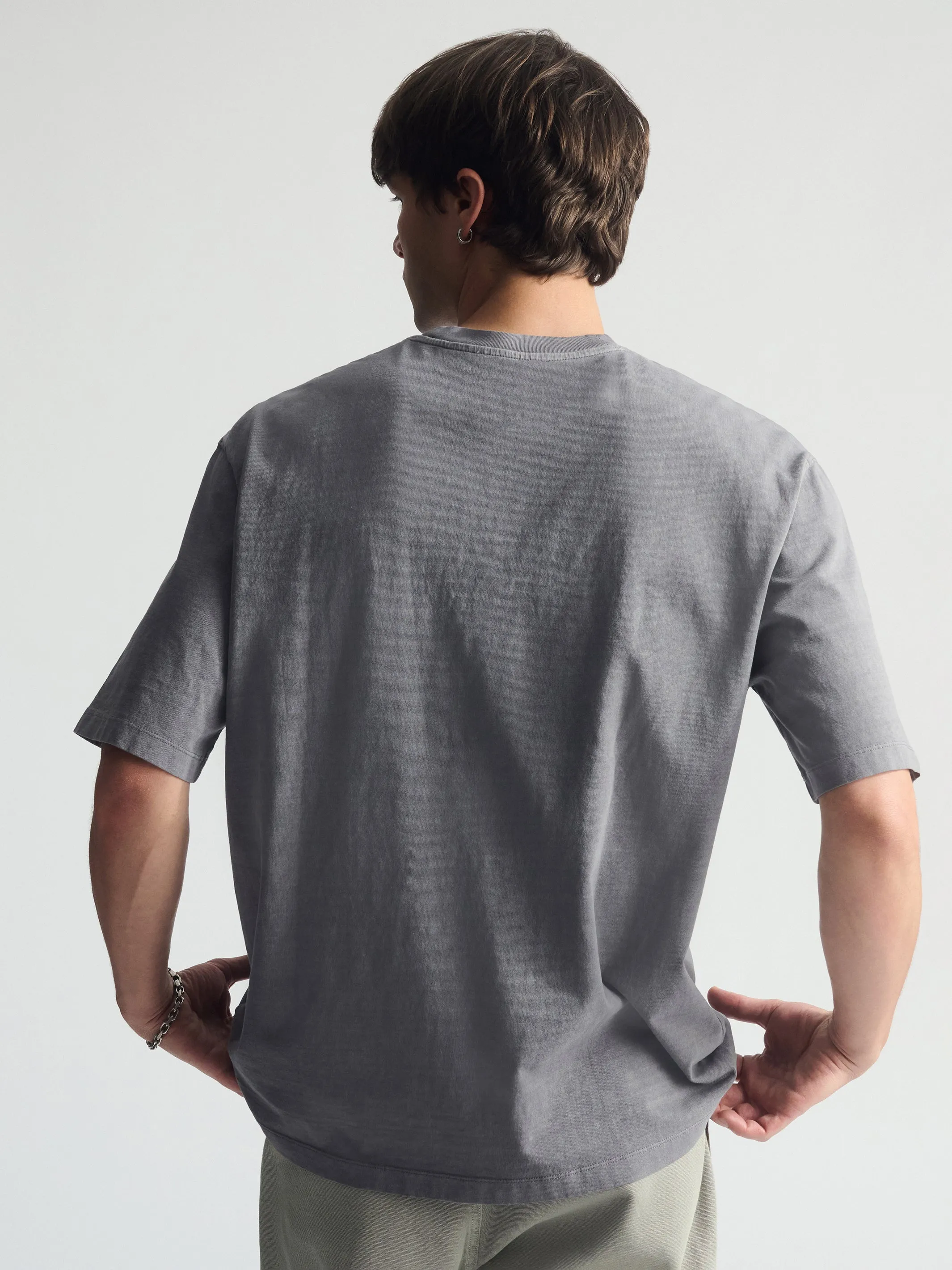Men's Brooklyn Vintage Loose Fit T-Shirt In Quiet Shade sold by Brooklyn Industries product image thumbnail 2