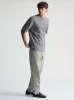 Men's Wide Leg Cargo Pants In Puritan Gray sold by Brooklyn Industries