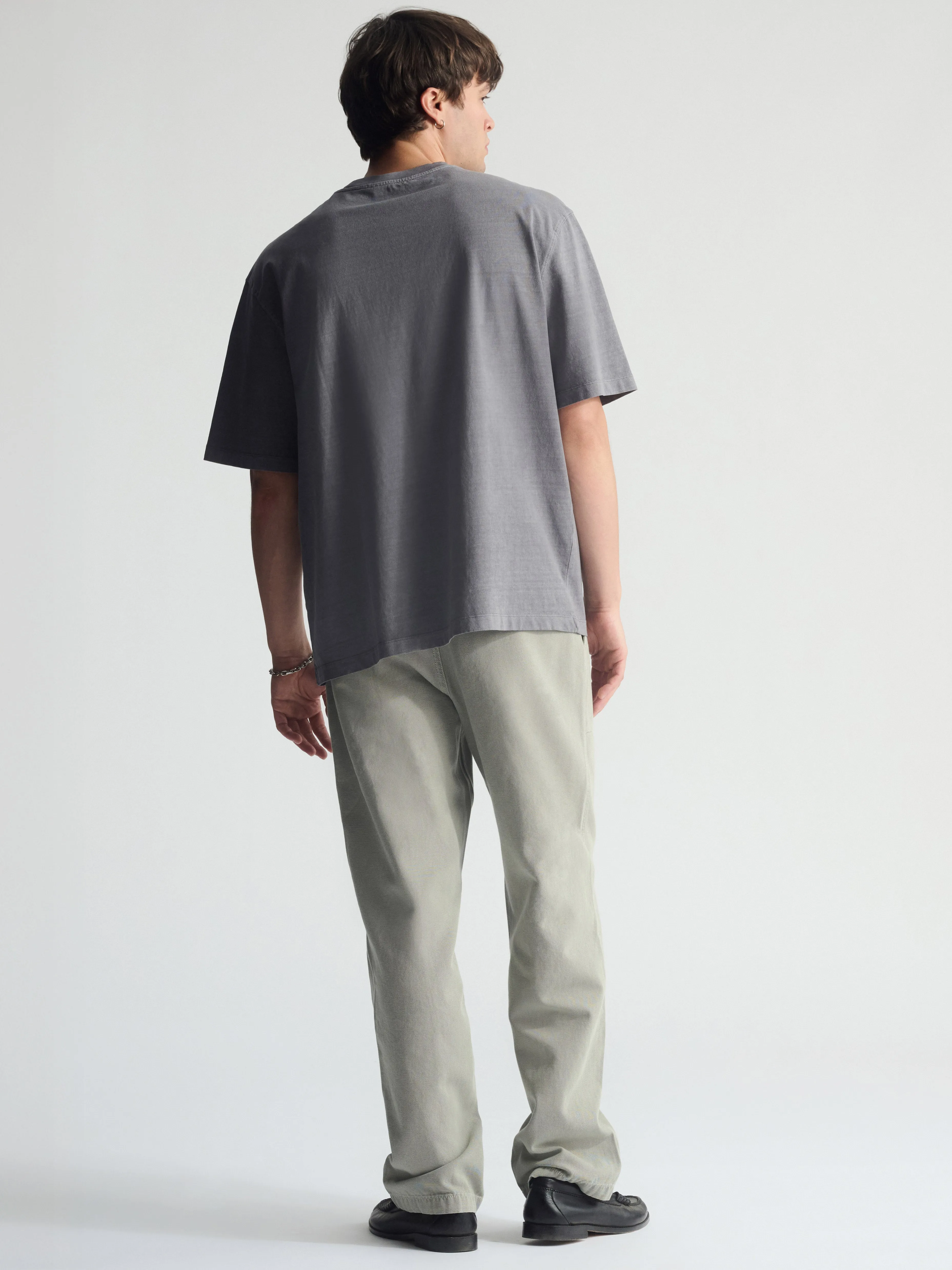 Men's Wide Leg Cargo Pants In Puritan Gray sold by Brooklyn Industries product image thumbnail 2