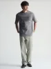 Men's Wide Leg Cargo Pants In Puritan Gray sold by Brooklyn Industries