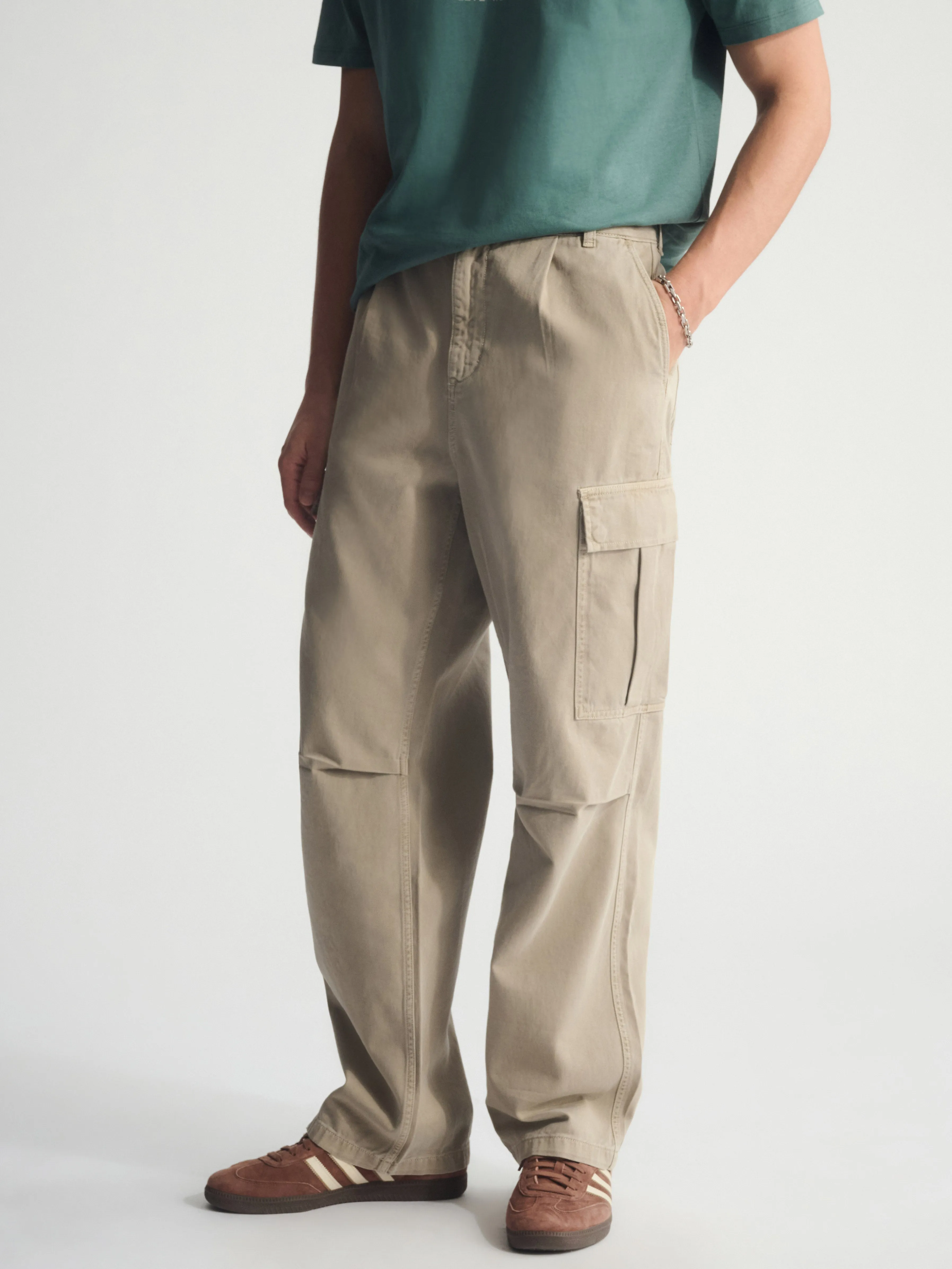 Men's Brooklyn Cargo Pants In Winter Twig sold by Brooklyn Industries product image thumbnail 3