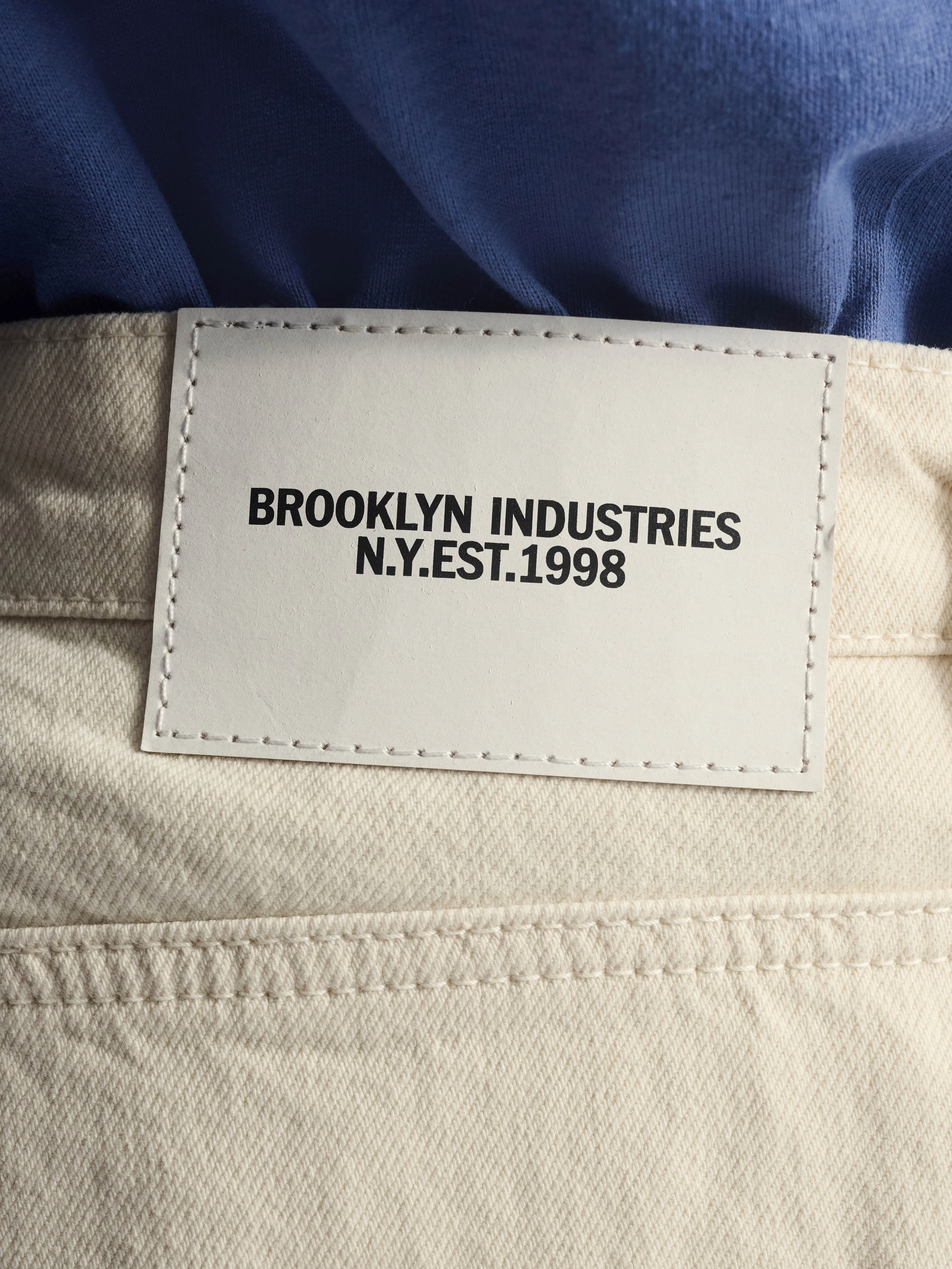 Men's Brooklyn Wide Leg Jeans In Turtledove sold by Brooklyn Industries product image thumbnail 5
