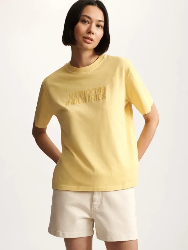 Women's Brooklyn Industries Graphic T-Shirt In Dusky Citron sold by Brooklyn Industries