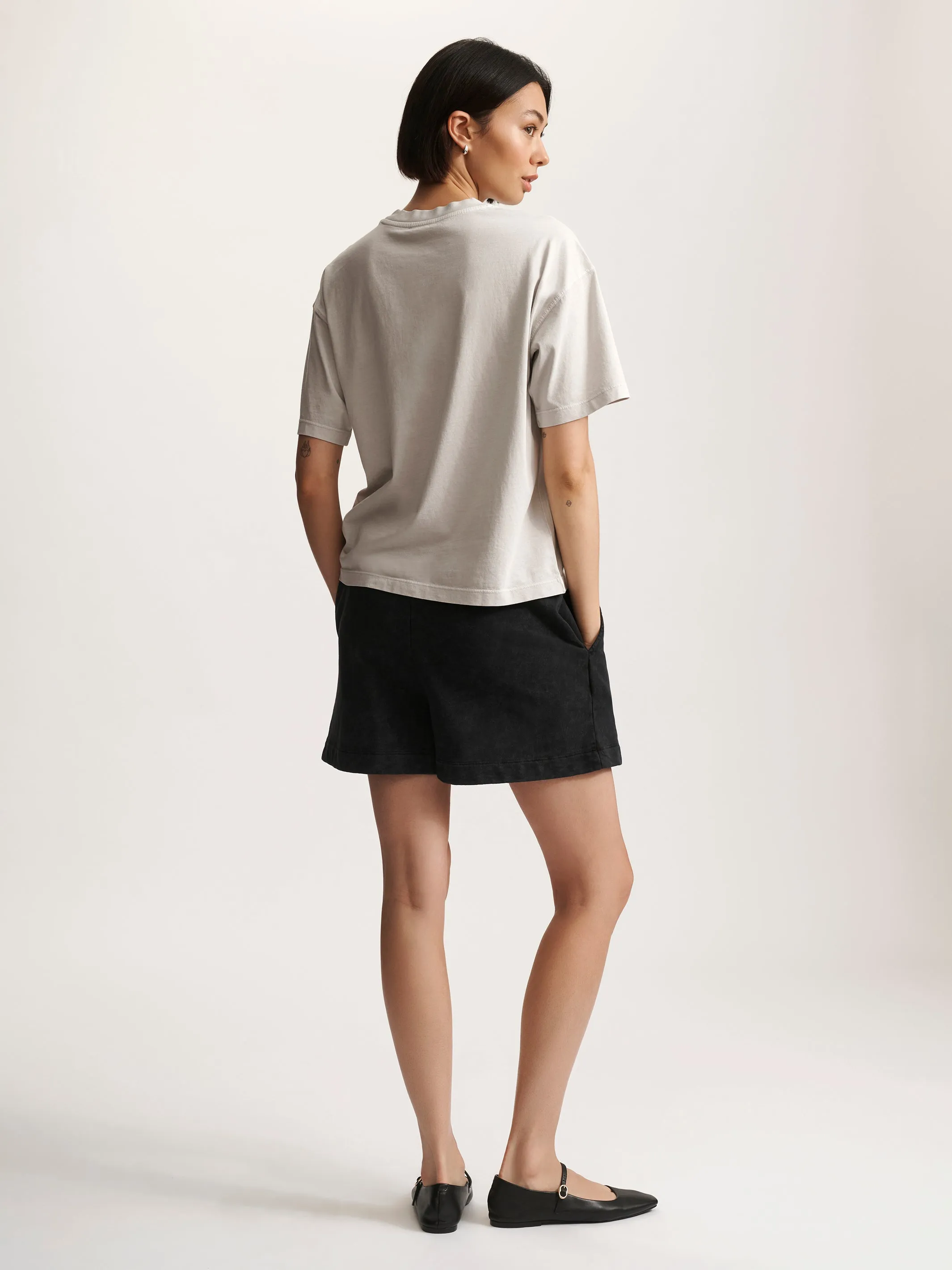 Women's Brooklyn Graphic T-Shirt In Oyster Mushroom sold by Brooklyn Industries product image thumbnail 5