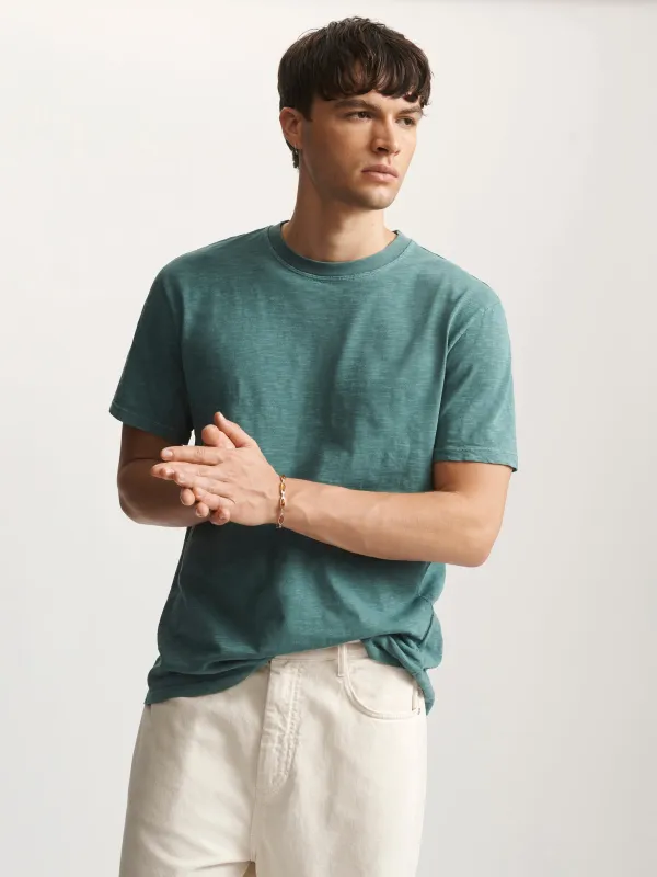 Men's Brooklyn Slub T-Shirt In Silver Pine sold by Brooklyn Industries
