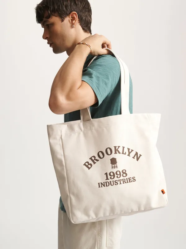 Brooklyn 1998 Tote Bag in Natural sold by Brooklyn Industries