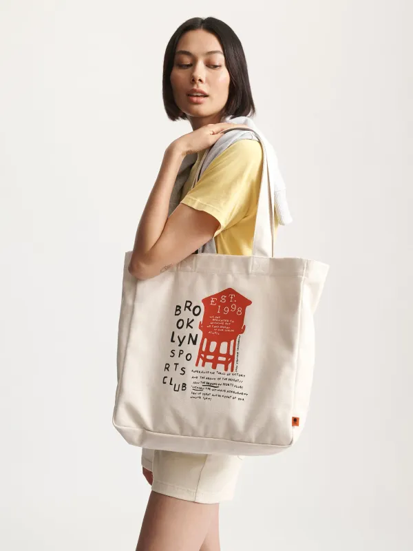 Water Tower Tote Bag in Natural sold by Brooklyn Industries