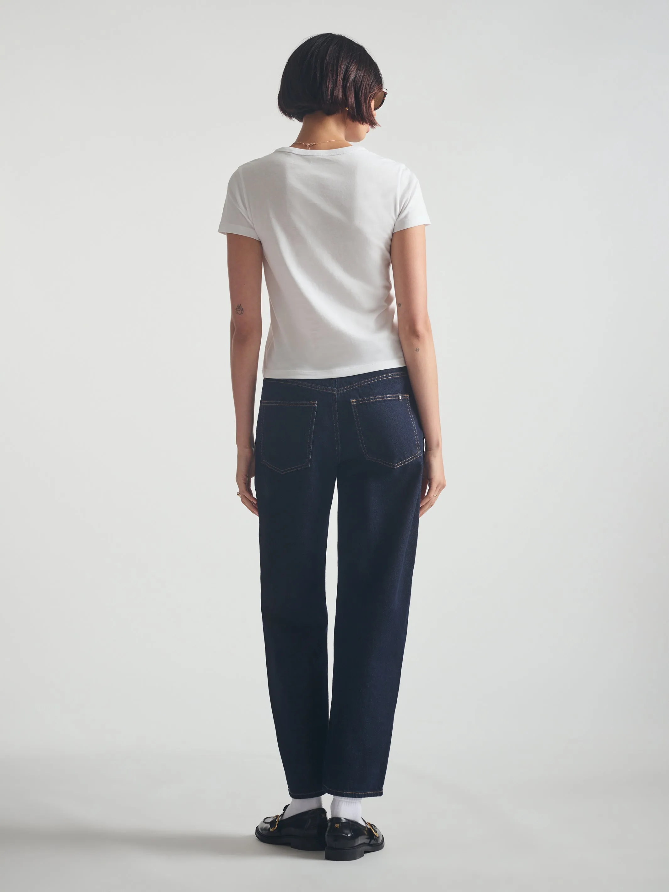 Women's Barrel Jeans in Rinse Denim sold by Brooklyn Industries product image thumbnail 4