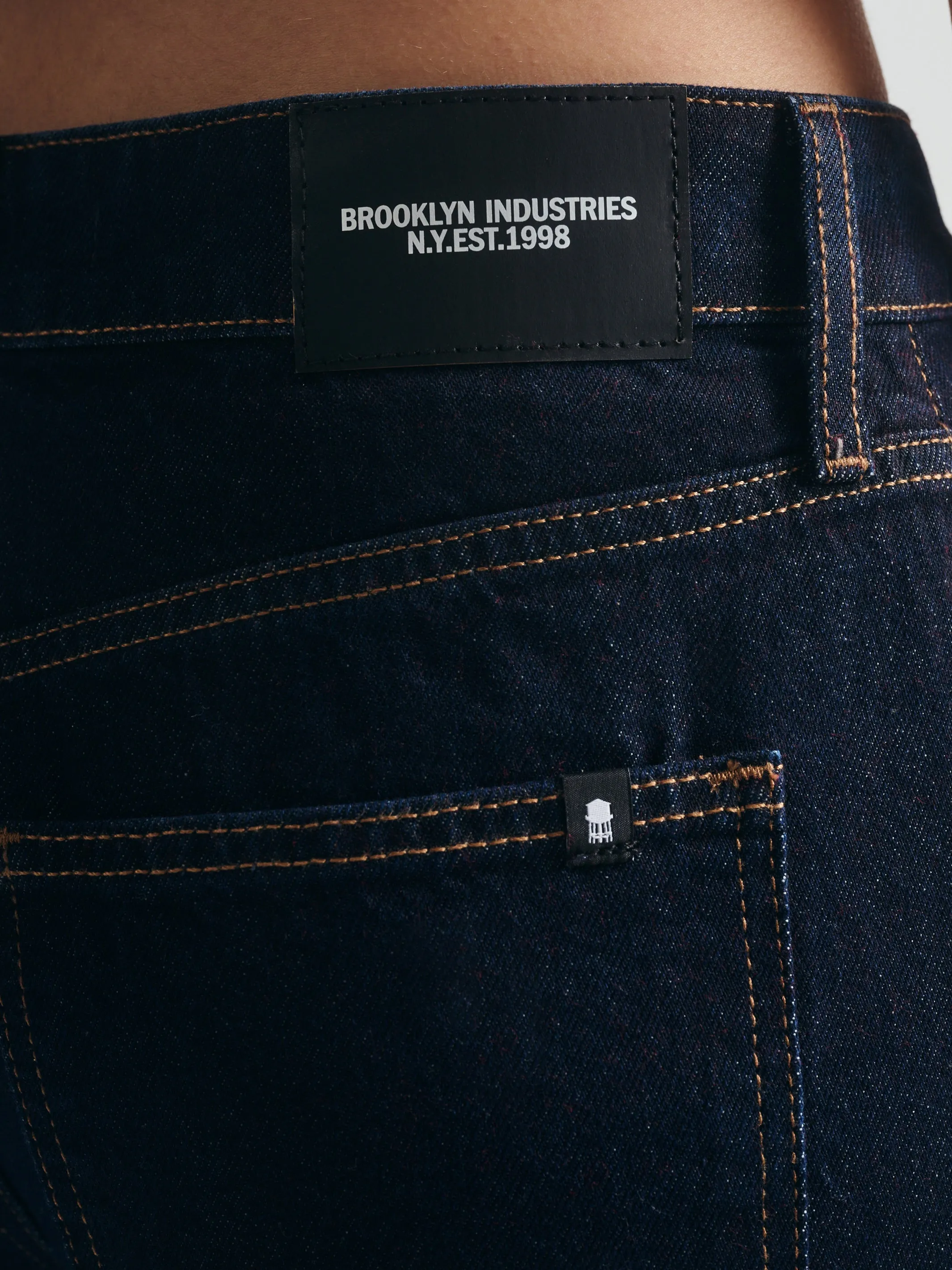 Women's Barrel Jeans in Rinse Denim sold by Brooklyn Industries product image thumbnail 5