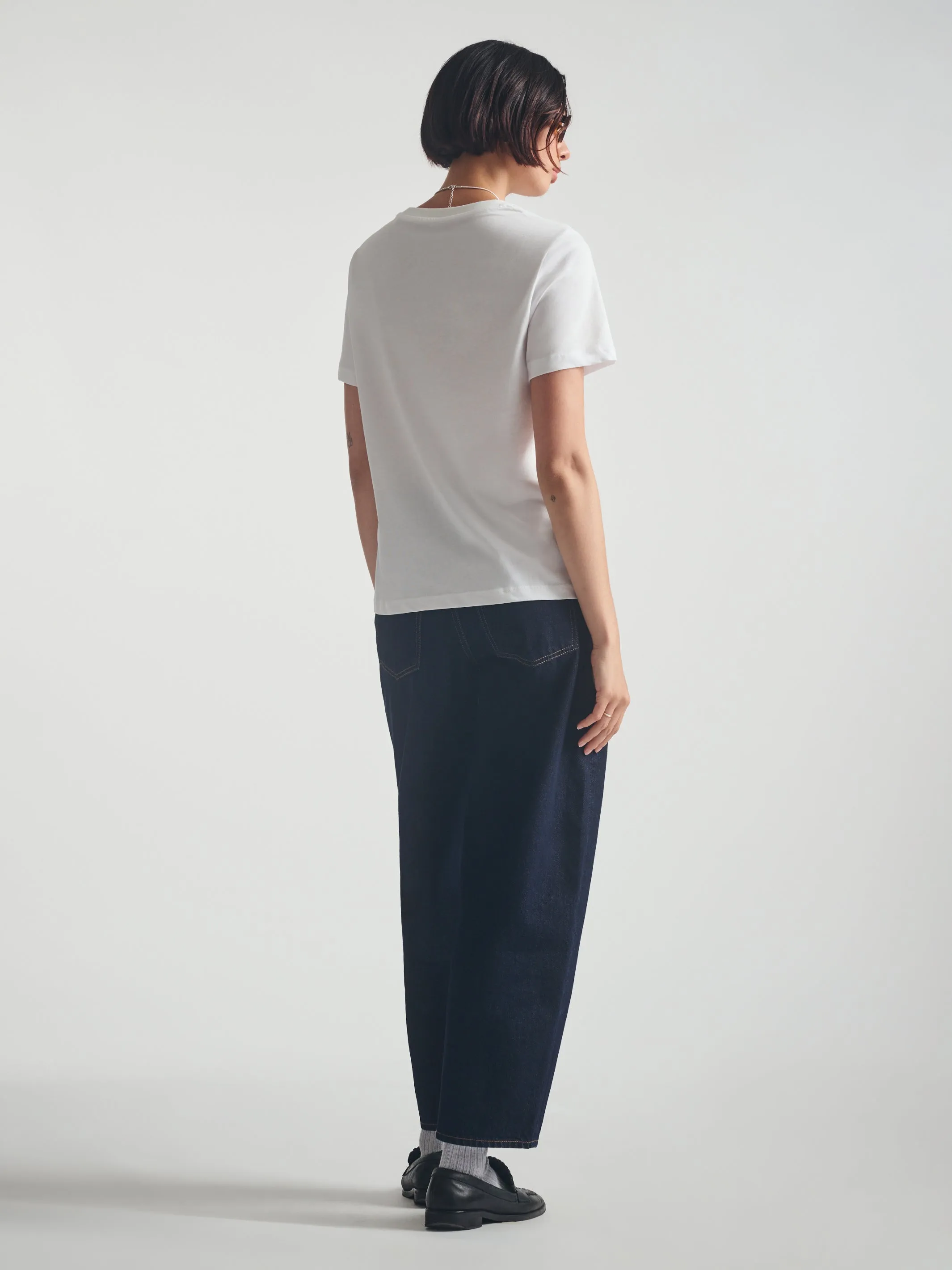 Women's Brooklyn Cat T-Shirt in White sold by Brooklyn Industries product image thumbnail 5