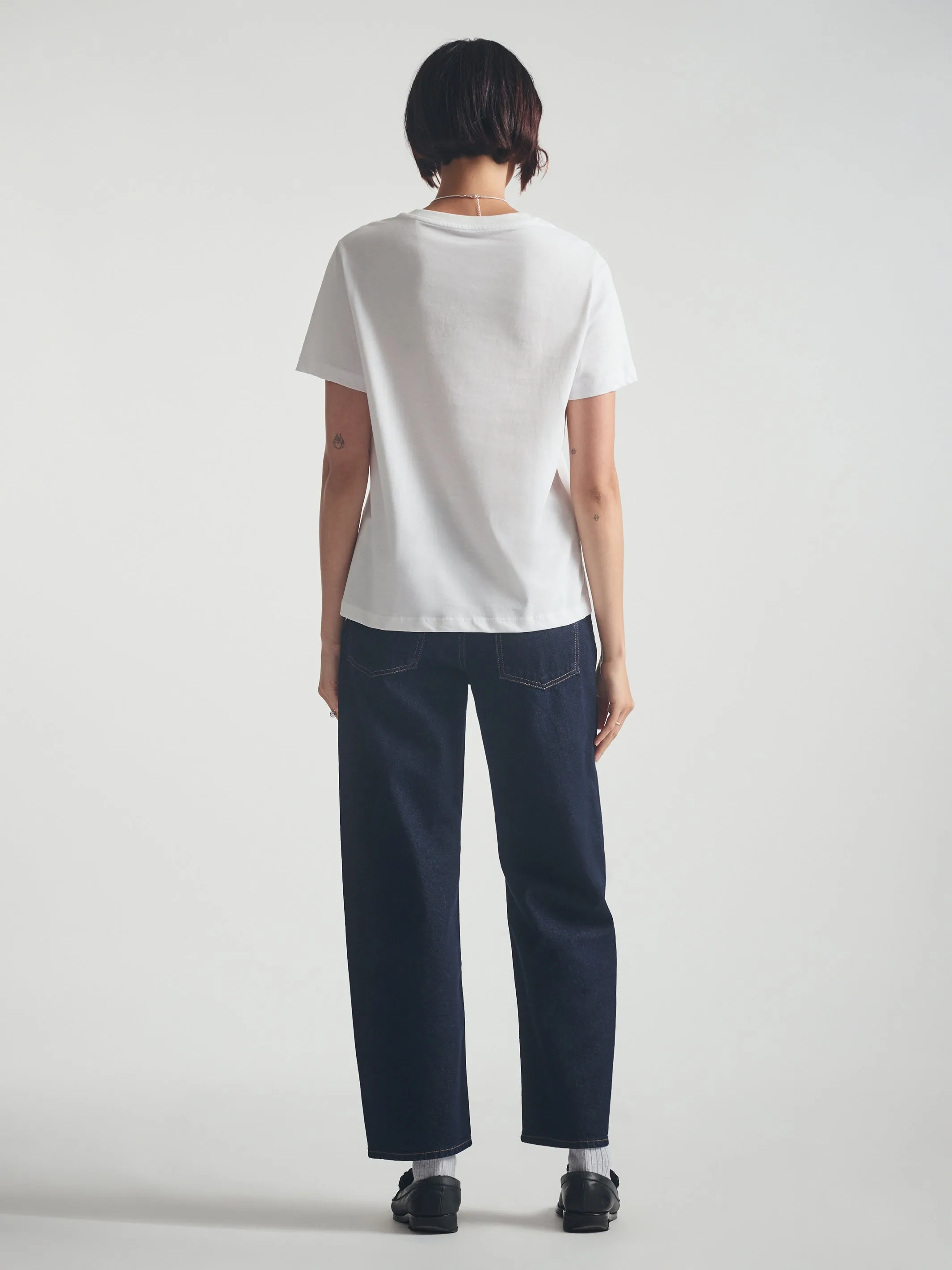 Women's Brooklyn Cat T-Shirt in White sold by Brooklyn Industries product image thumbnail 3