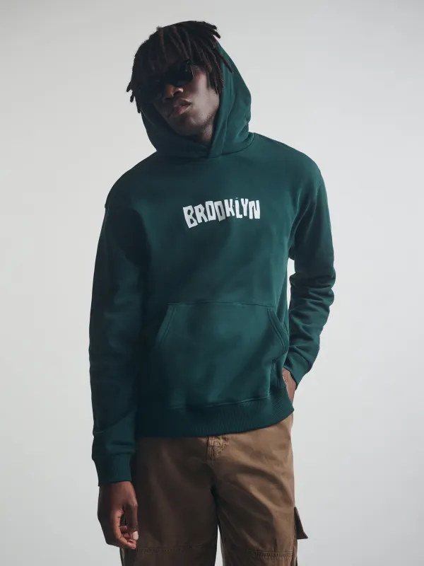 Men's Brooklyn Hoodie in Ponderosa Pine sold by Brooklyn Industries