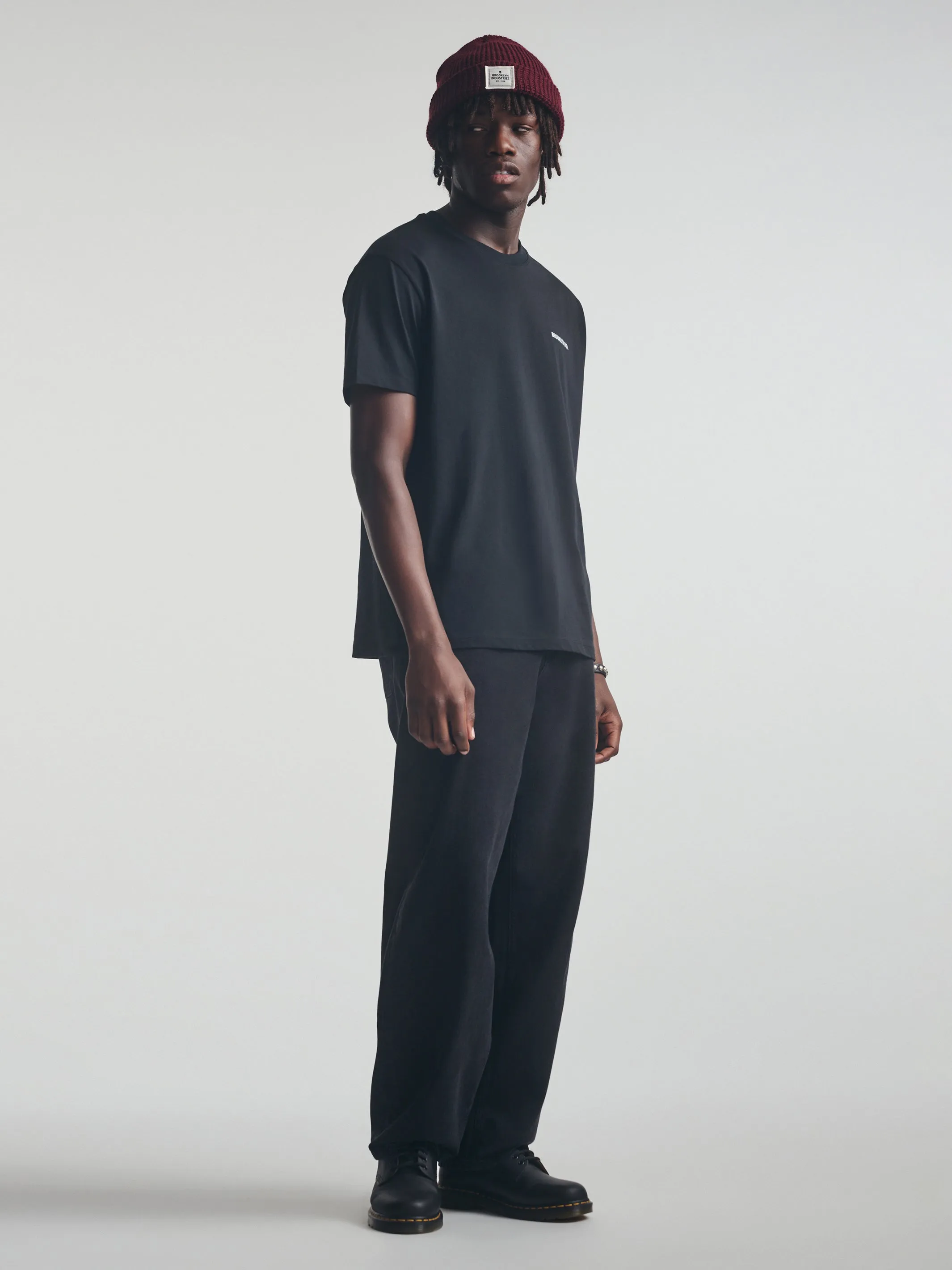 Men's Logo T-Shirt In Black sold by Brooklyn Industries product image thumbnail 4