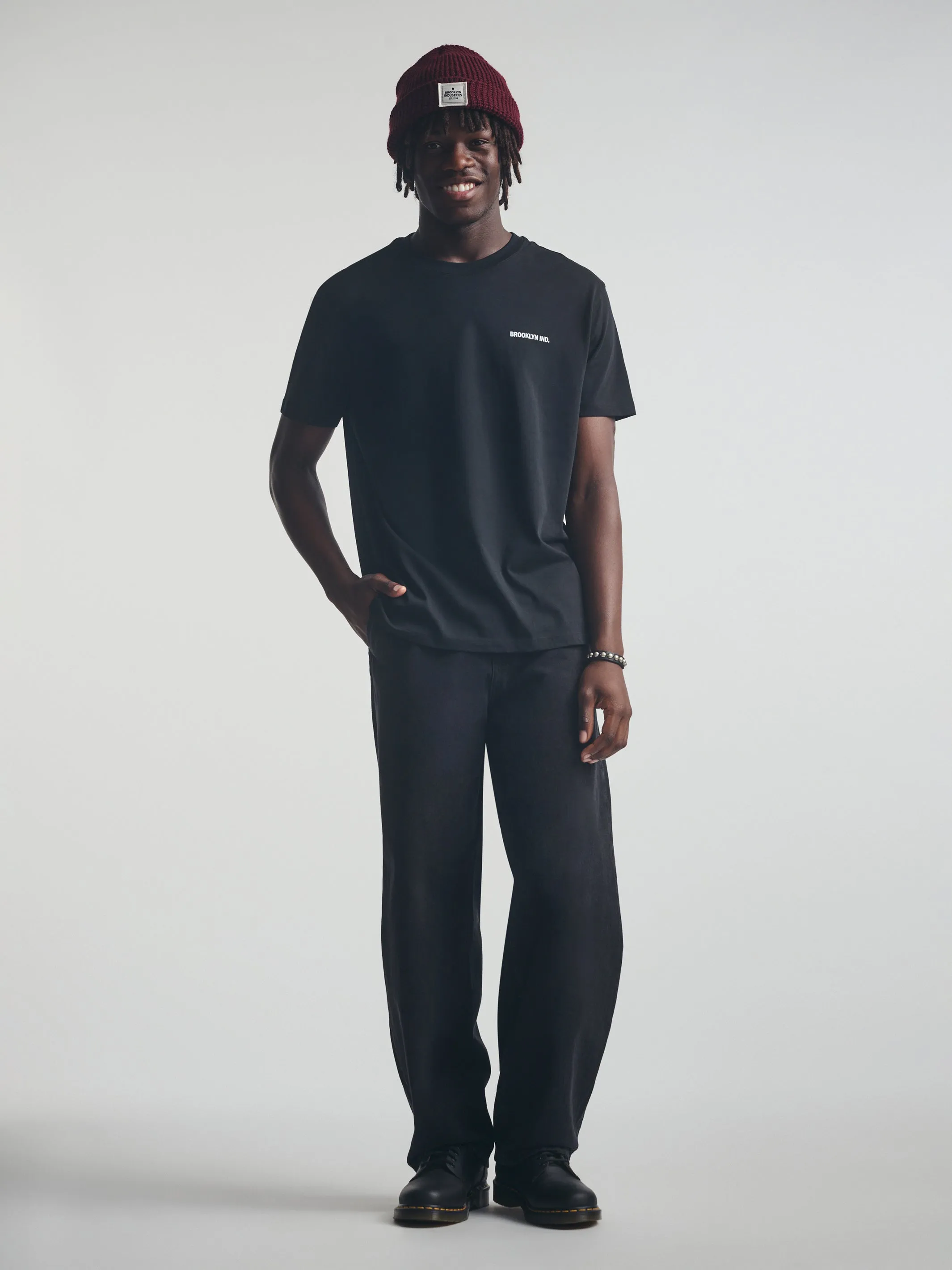 Men's Logo T-Shirt In Black sold by Brooklyn Industries product image thumbnail 2