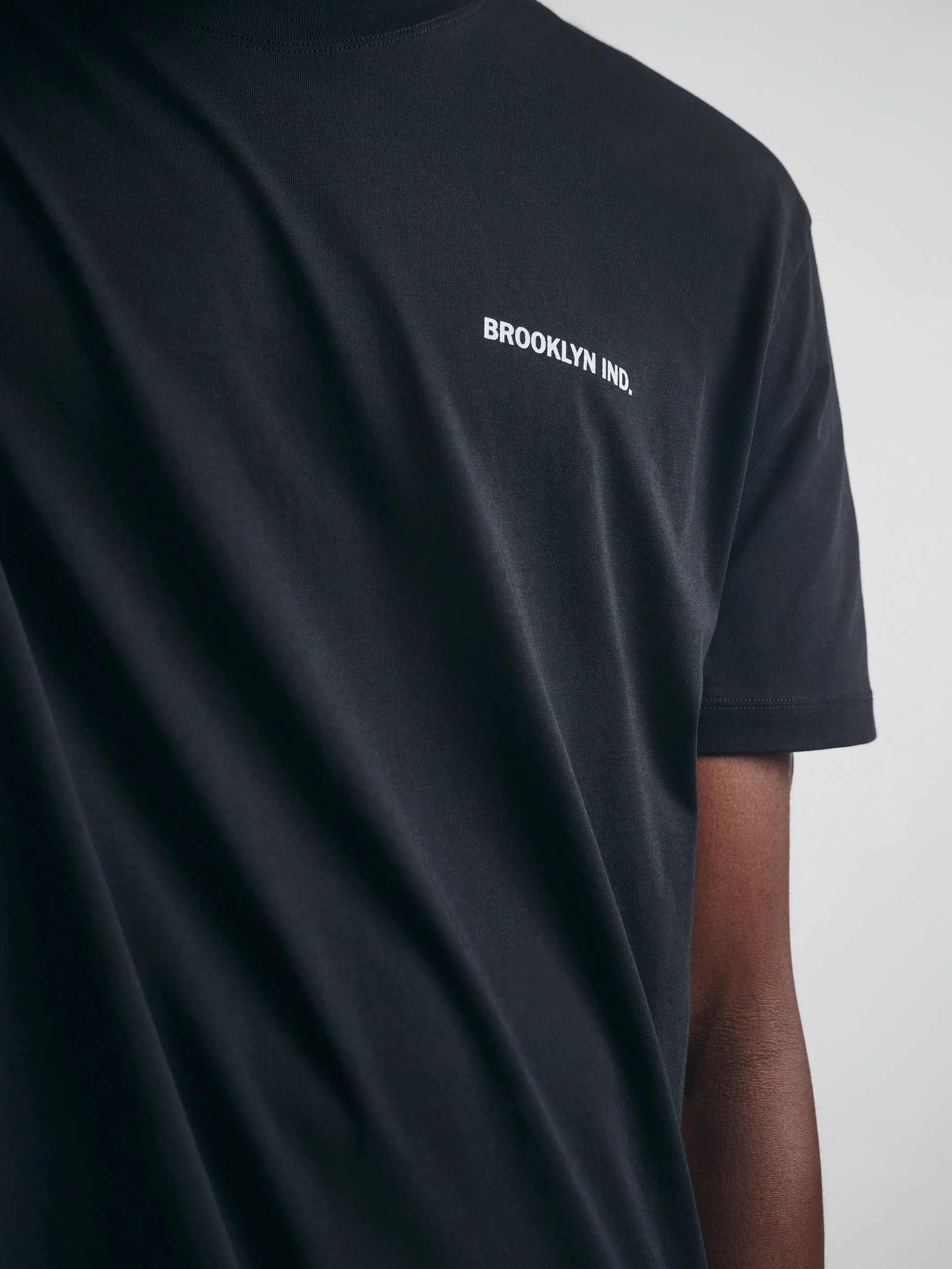 Men's Logo T-Shirt In Black sold by Brooklyn Industries product image thumbnail 3