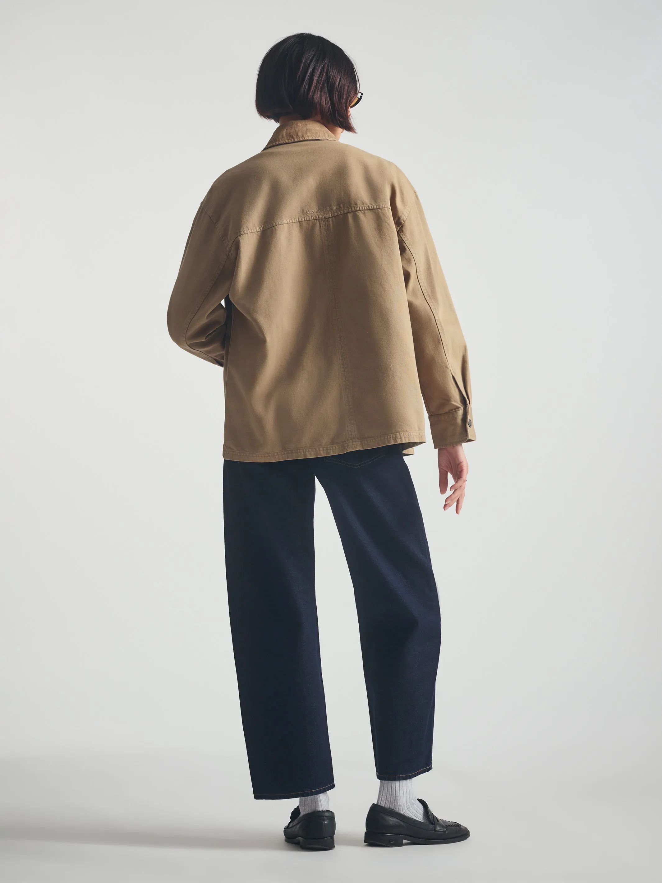 Women's Overshirt in Kelp sold by Brooklyn Industries product image thumbnail 3