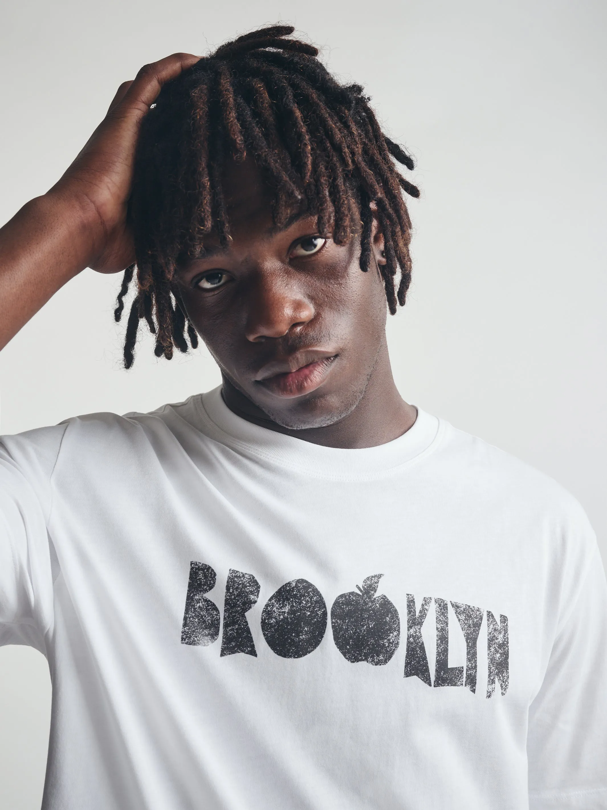 Men's Brooklyn Graphic T-Shirt in White sold by Brooklyn Industries product image thumbnail 3