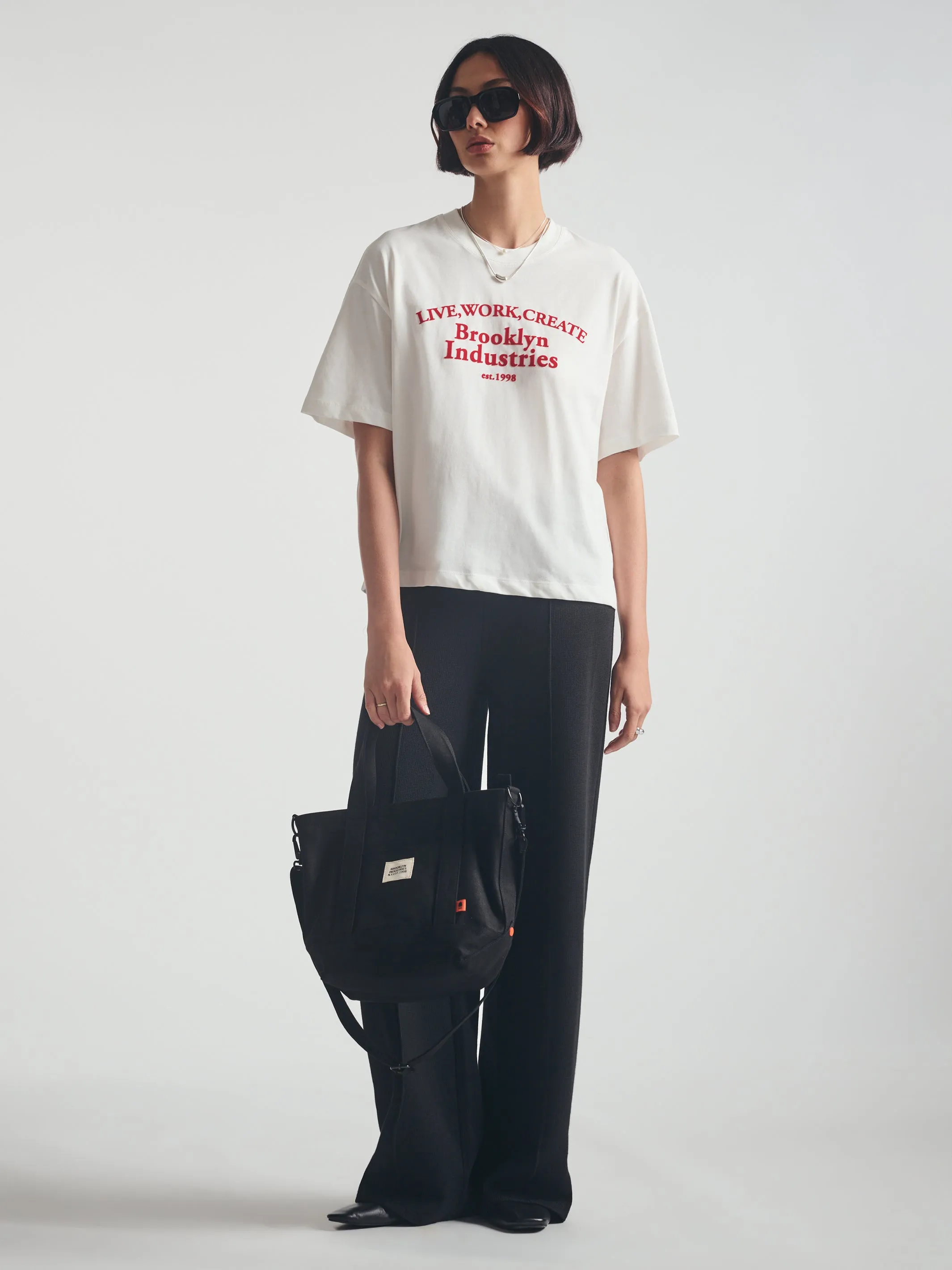 Women's Brooklyn 1998 T-Shirt in Antique White sold by Brooklyn Industries product image thumbnail 3