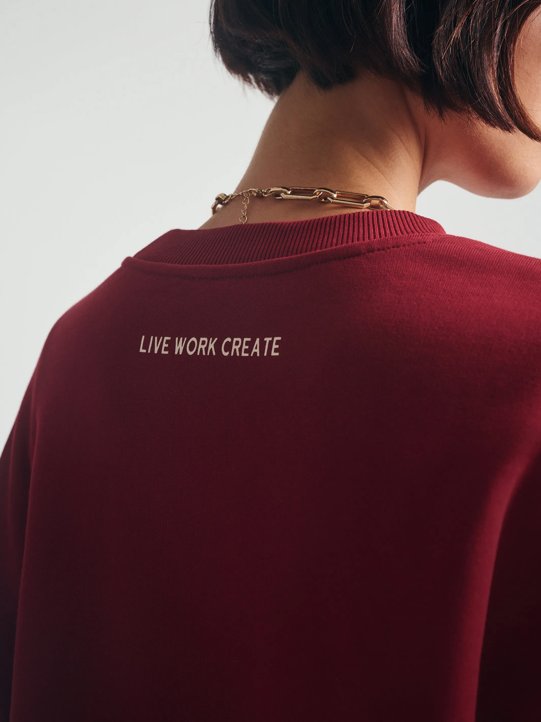 Women's Brooklyn 1998 Sweatshirt in Biking Red sold by Brooklyn Industries product image thumbnail 5