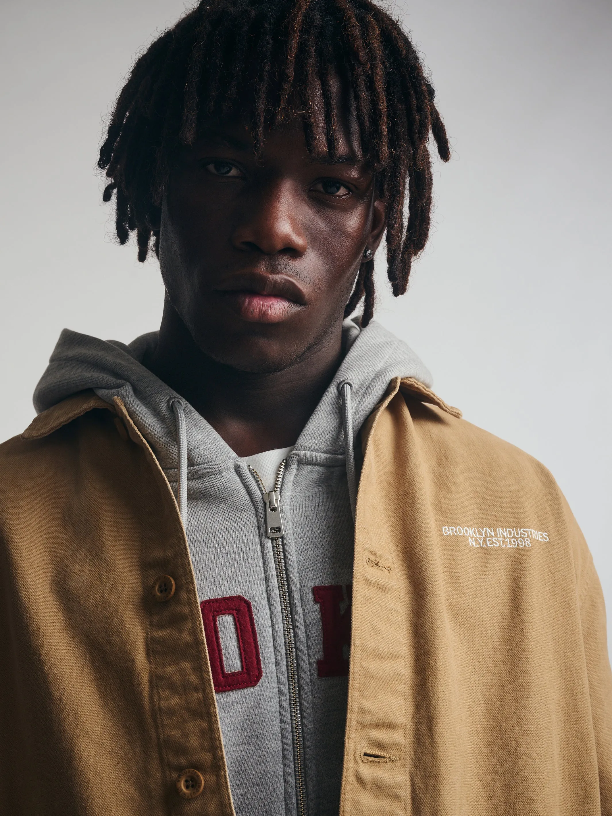 Men's Shacket In Kelp sold by Brooklyn Industries product image thumbnail 4