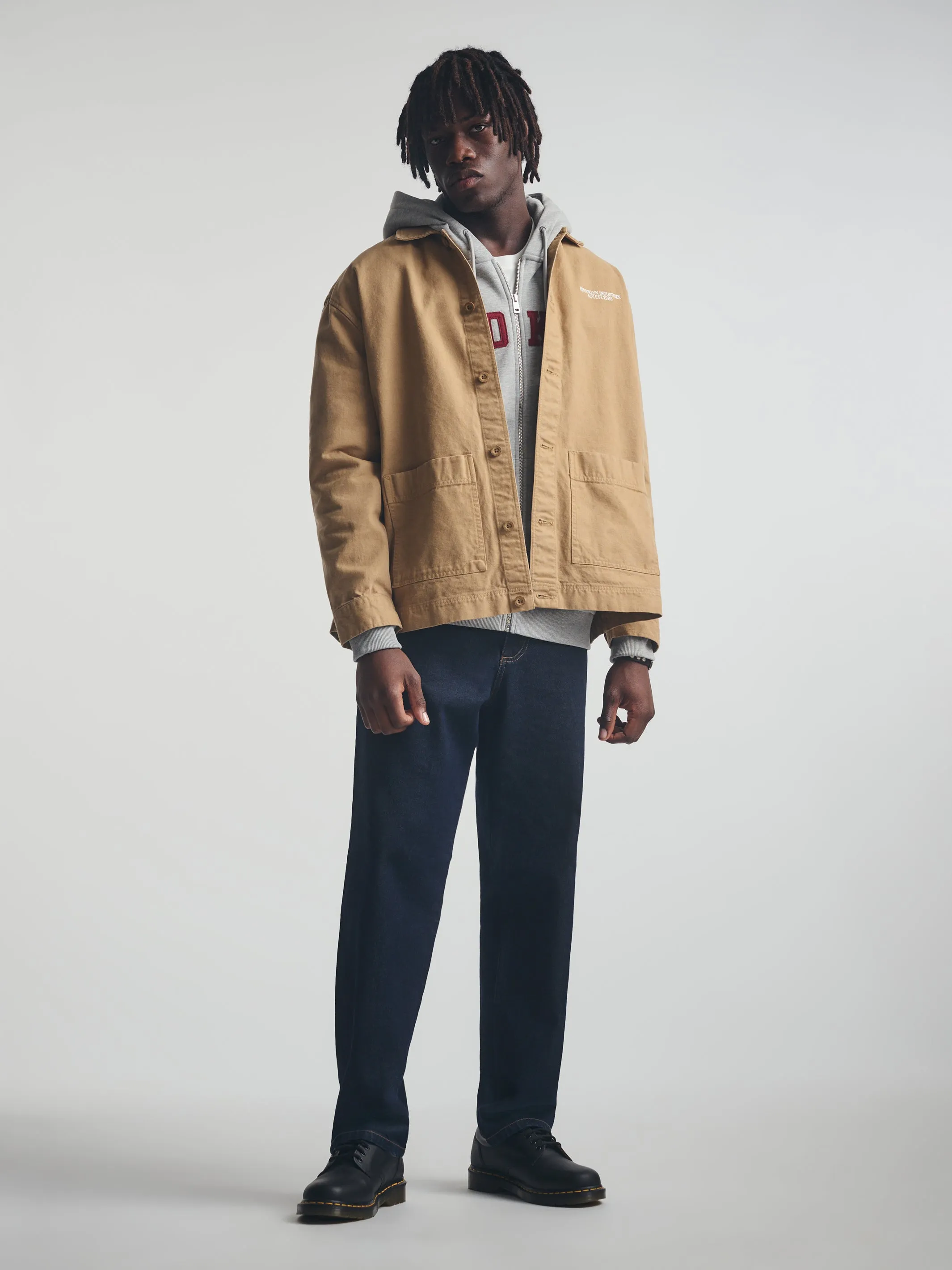 Men's Shacket In Kelp sold by Brooklyn Industries product image thumbnail 2