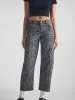 Women's Cargo Pants in Smoke Leo Twill sold by Brooklyn Industries