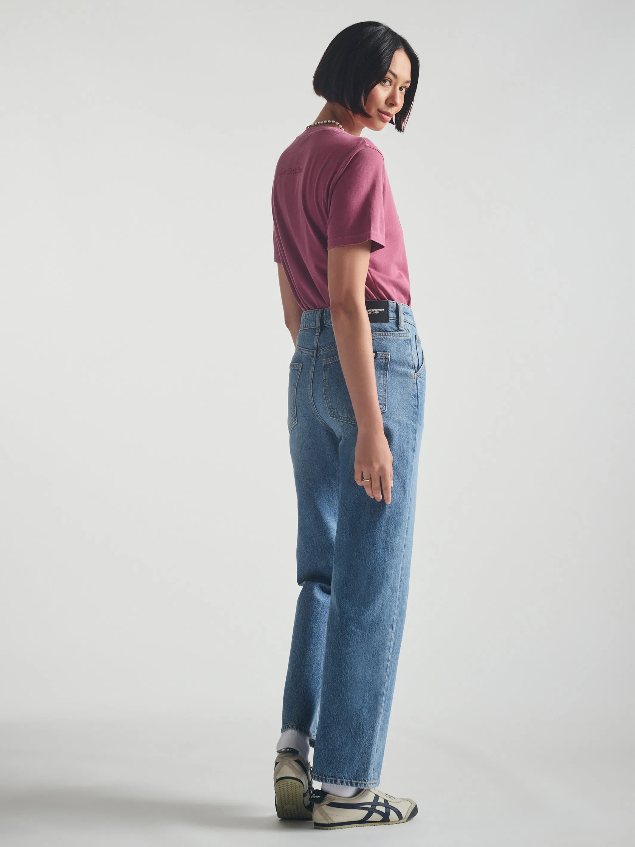 Women's Utility Jeans in Indigo Brushed Denim sold by Brooklyn Industries product image thumbnail 3