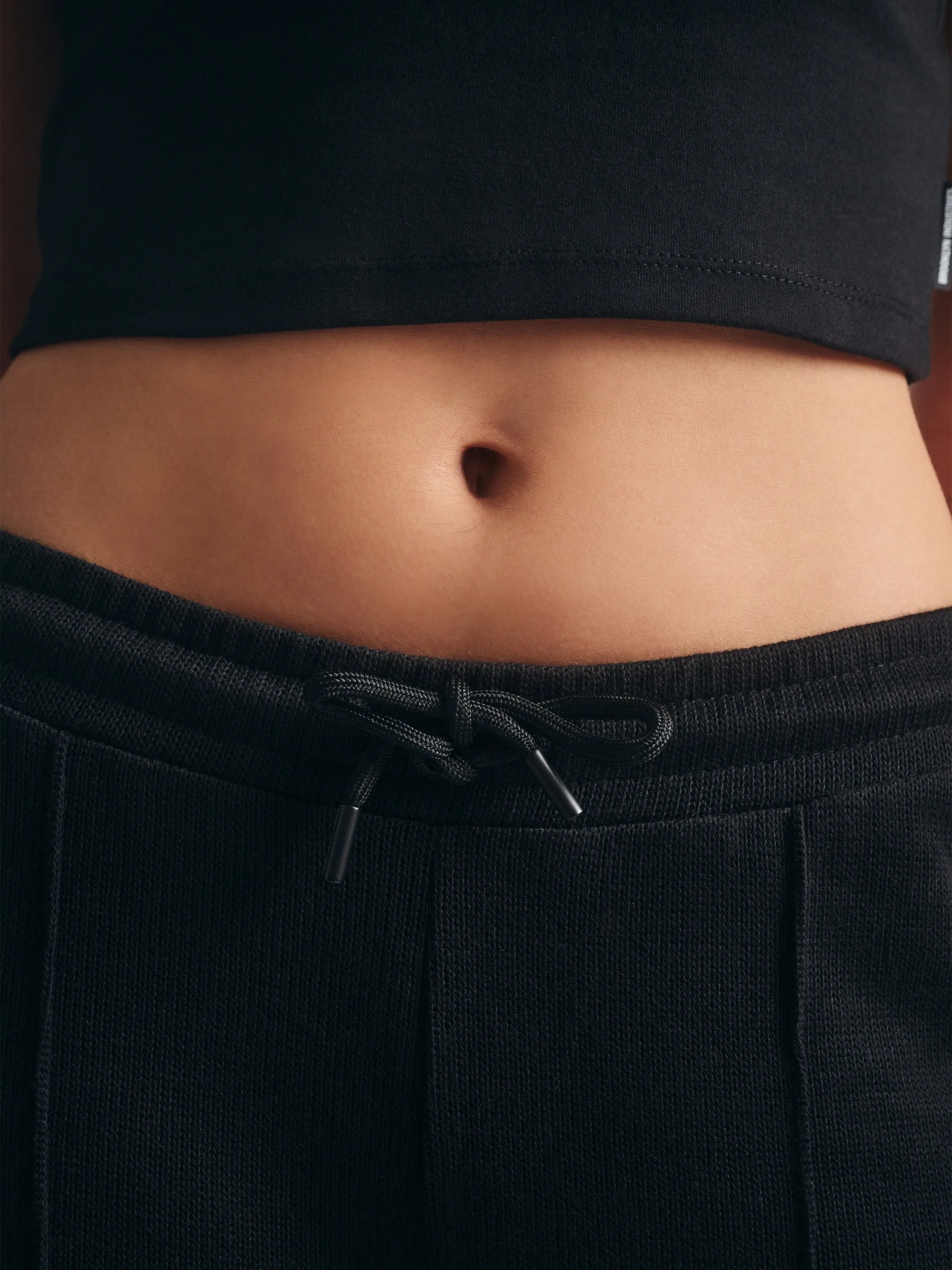 Women's Straight Leg Sweatpants in Black sold by Brooklyn Industries product image thumbnail 5