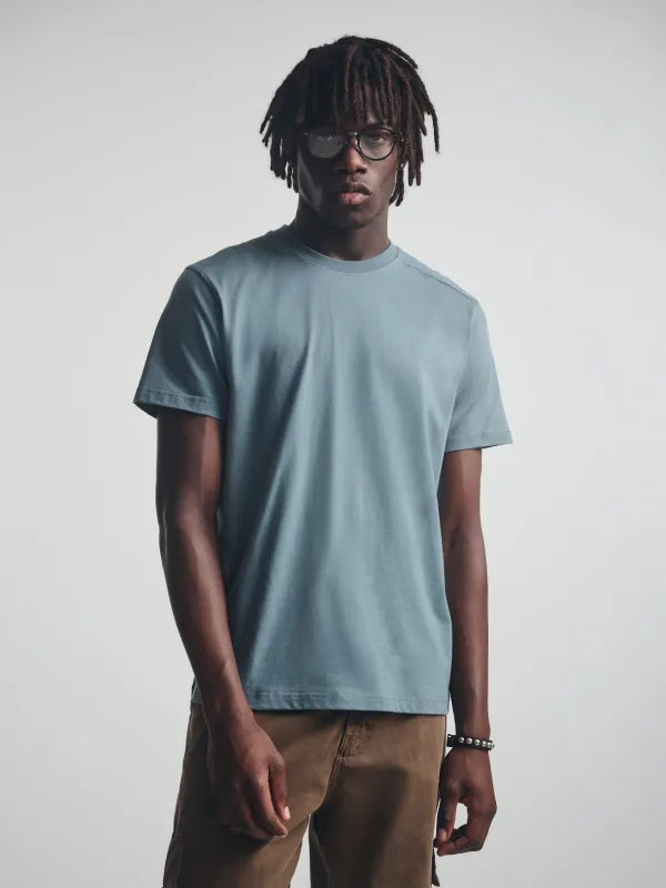 Men's Basic T-Shirt in Goblin Blue sold by Brooklyn Industries