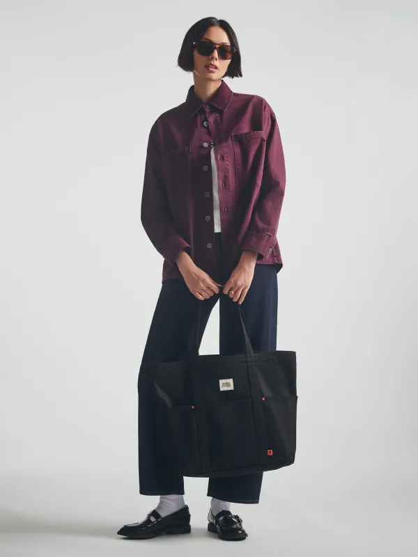Brooklyn Tote Bag in Black sold by Brooklyn Industries