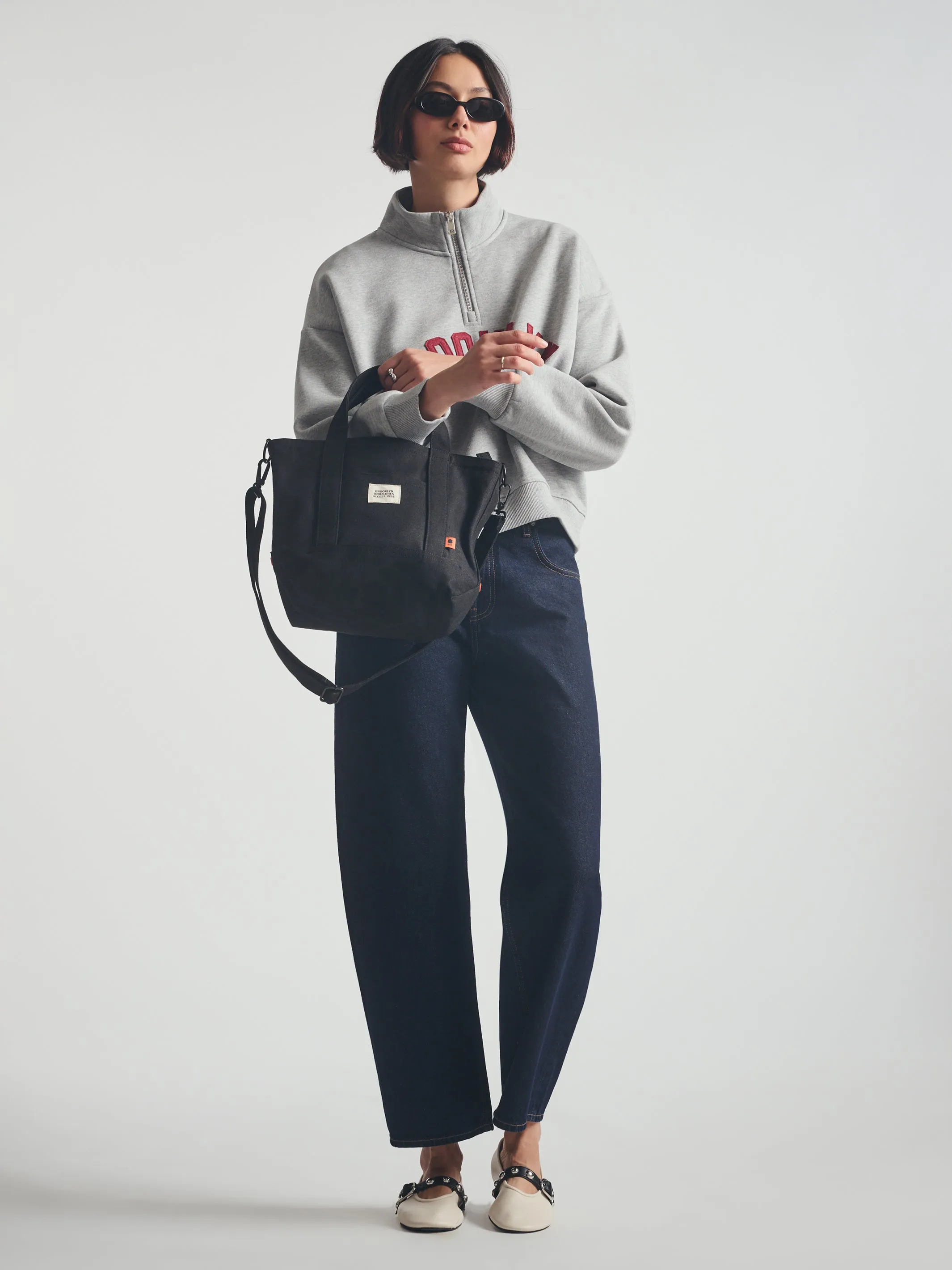 Brooklyn Crossbody Tote Bag in Black sold by Brooklyn Industries product image thumbnail 4