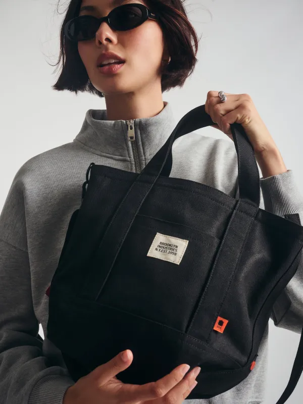 Brooklyn Crossbody Tote Bag in Black sold by Brooklyn Industries