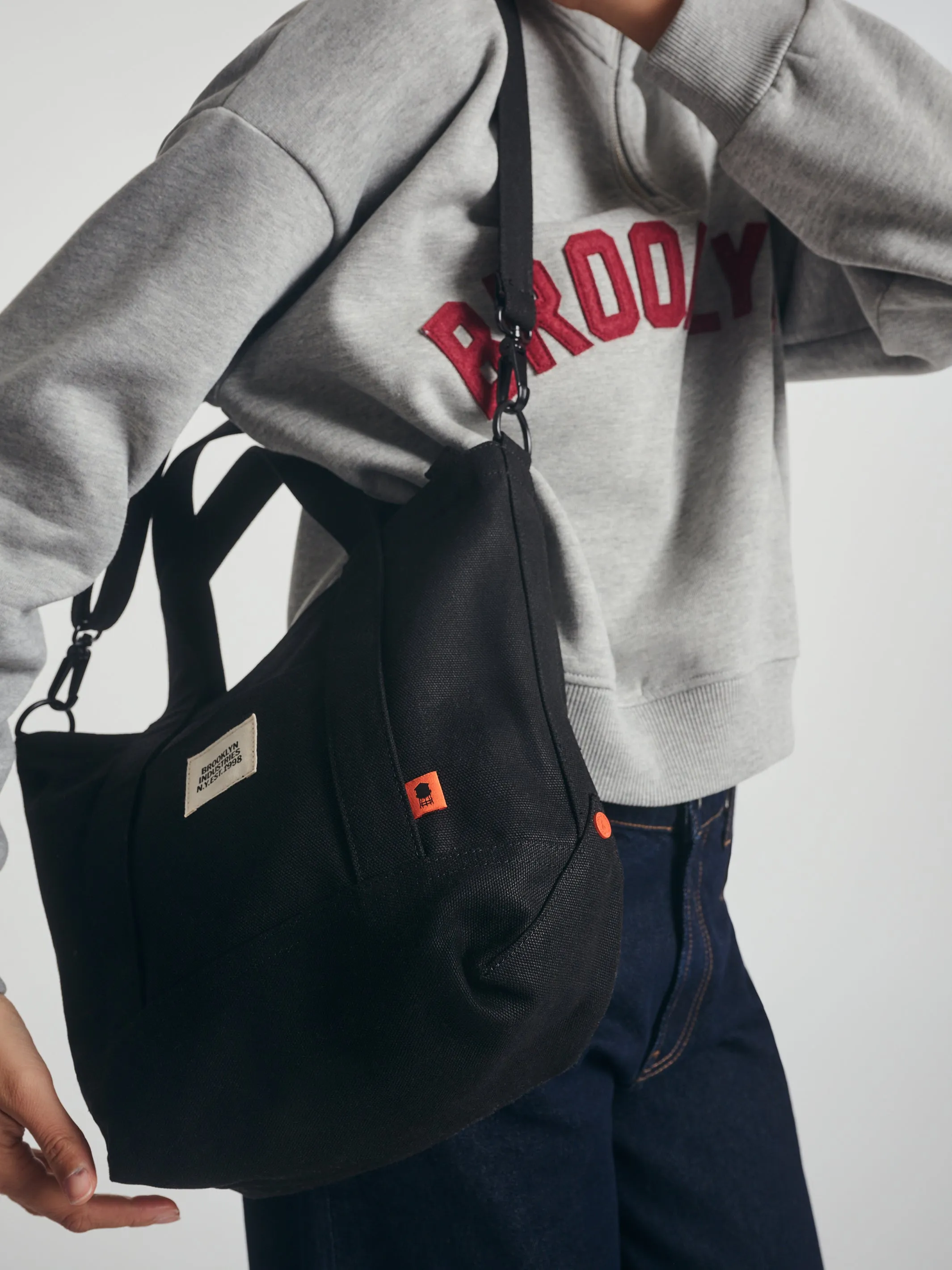 Brooklyn Crossbody Tote Bag in Black sold by Brooklyn Industries product image thumbnail 3