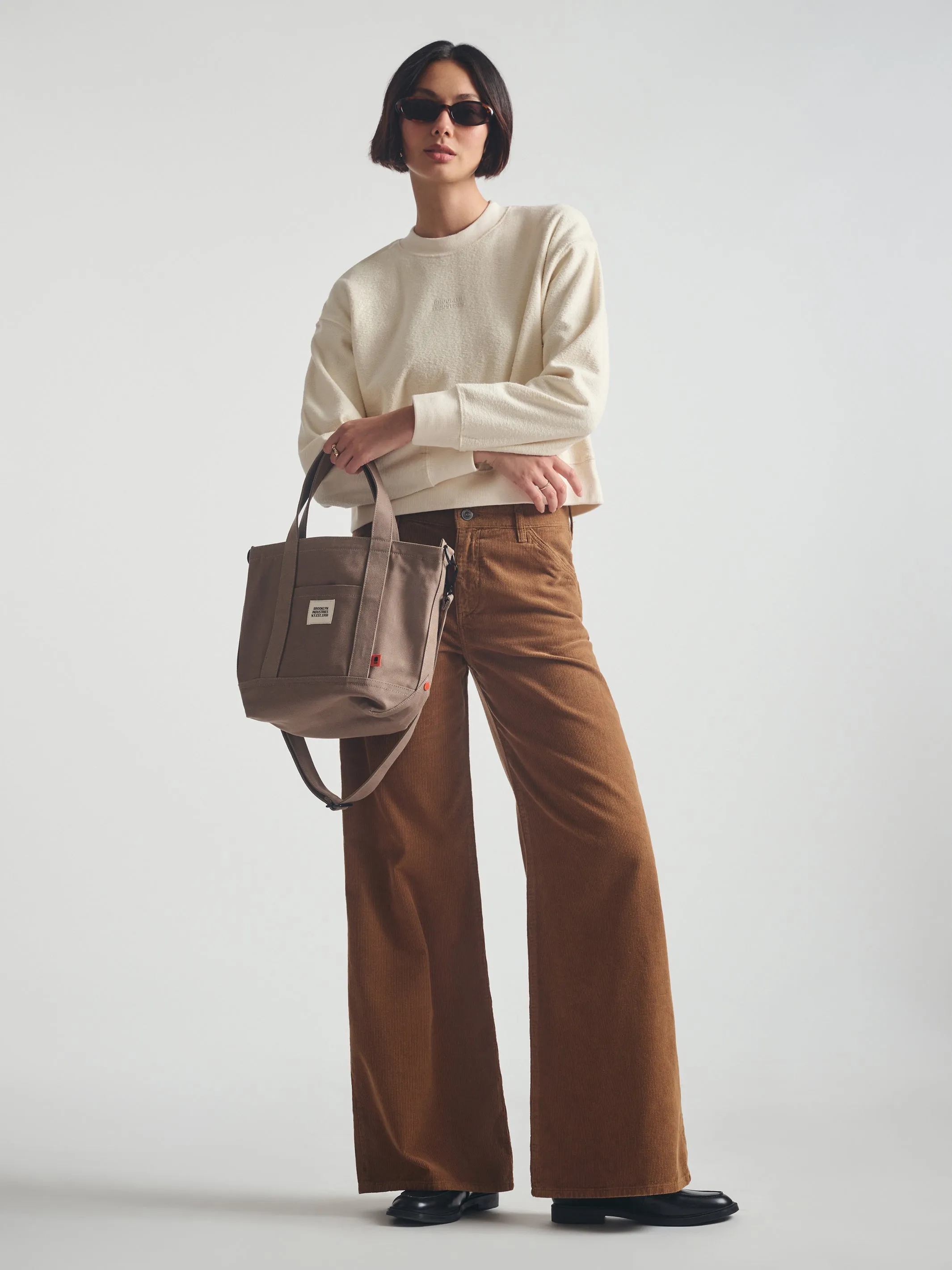 Brooklyn Crossbody Tote Bag in Brown sold by Brooklyn Industries product image thumbnail 5