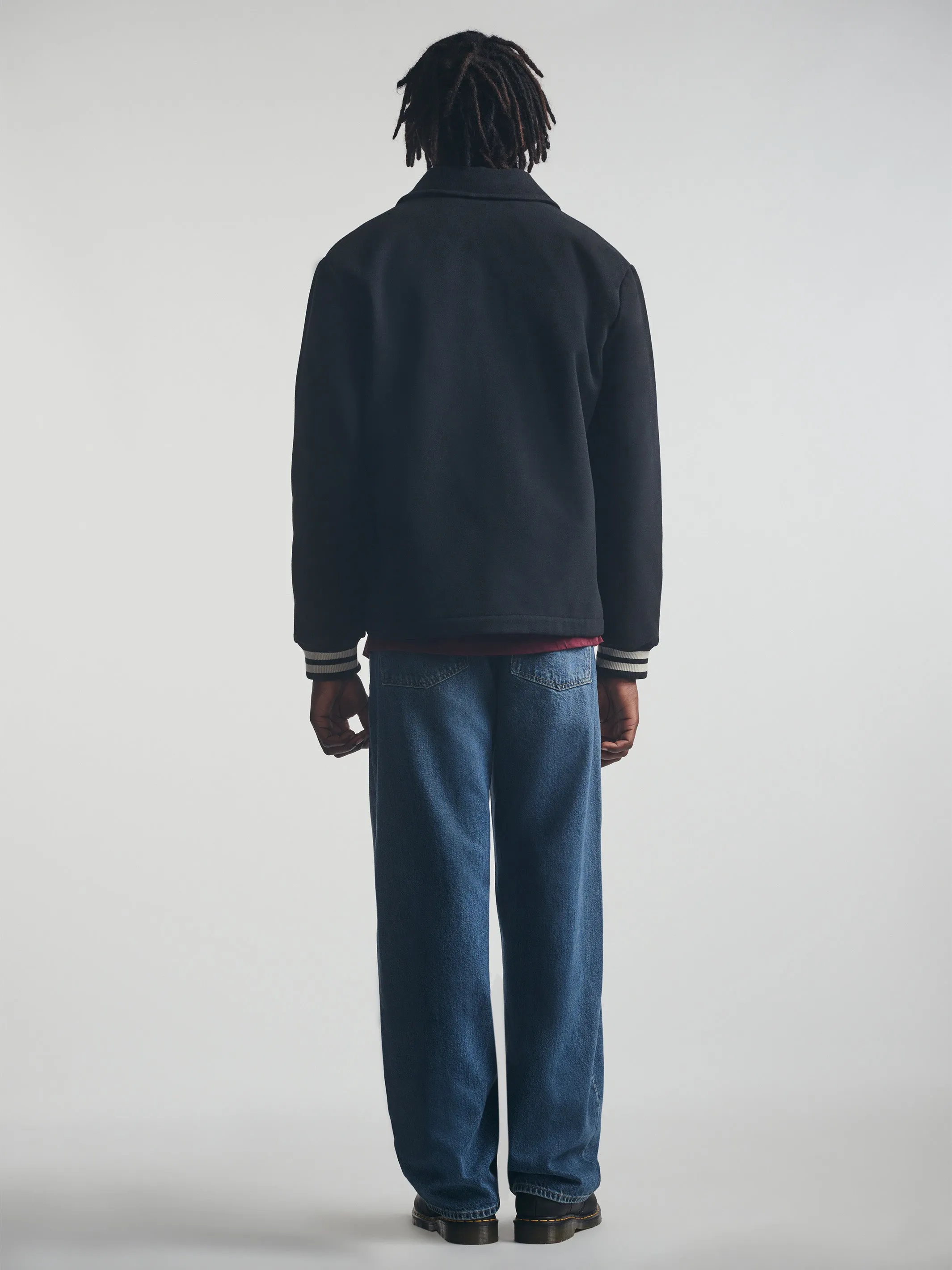 Men's Brooklyn Bomber Jacket in Jet Black sold by Brooklyn Industries product image thumbnail 4