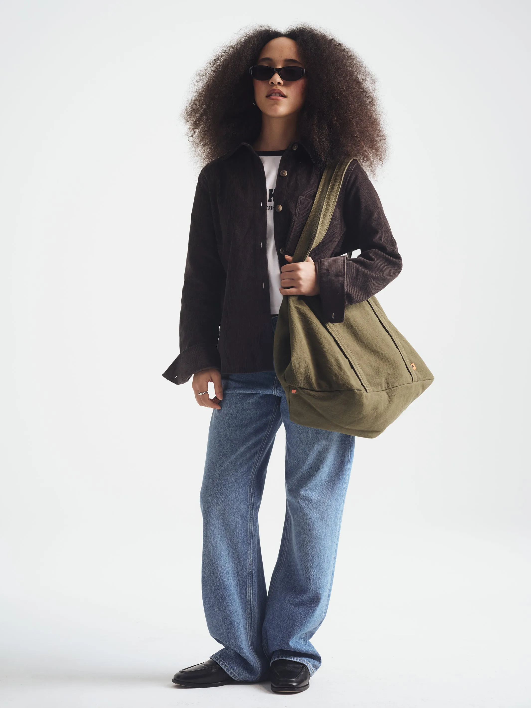 Brooklyn Shopper Tote Bag in Khaki sold by Brooklyn Industries product image thumbnail 4